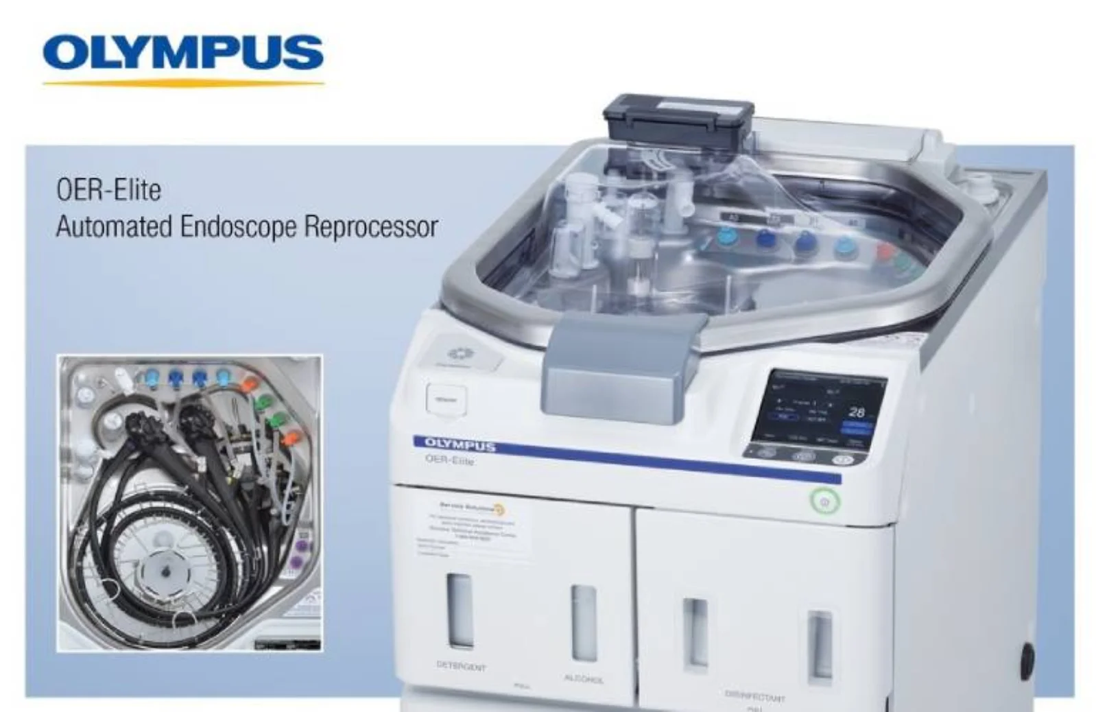 Olympus OER-ELITE Endoscope Reprocessor Connecting Tubes