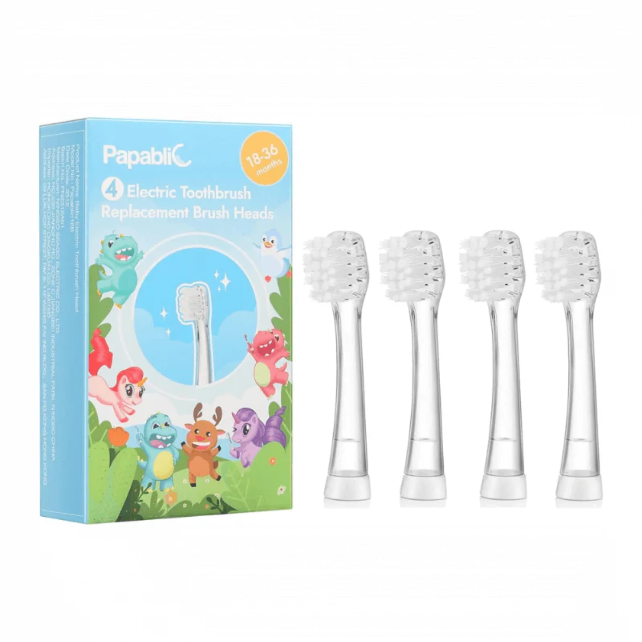 Papablic Replacement Brush Heads
