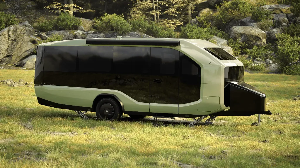Pebble Flow Recreational Trailer Solar Panel