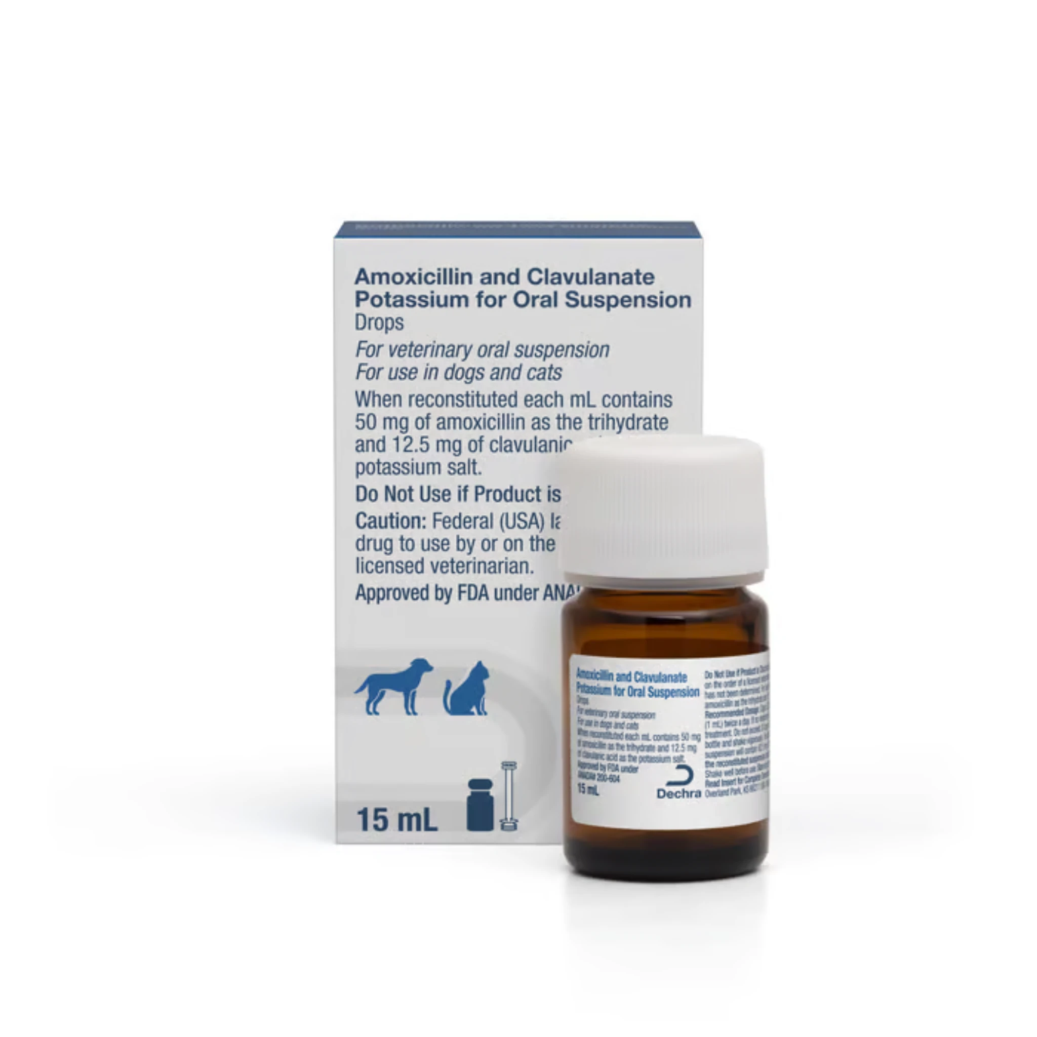 Amoxicillin and Clavulanate Potassium Oral Suspension Drops