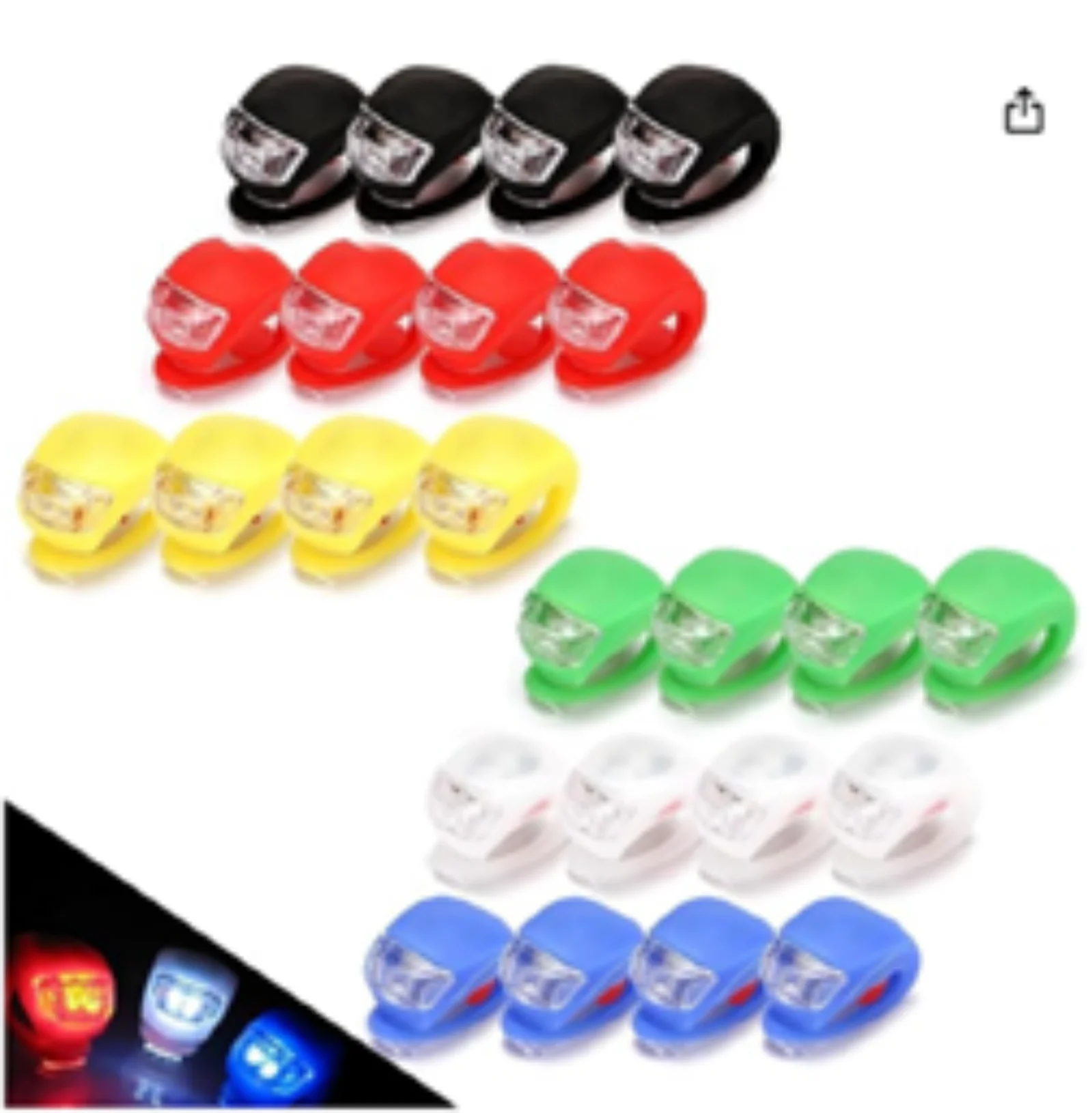 Qumeney Bicycle Light Sets