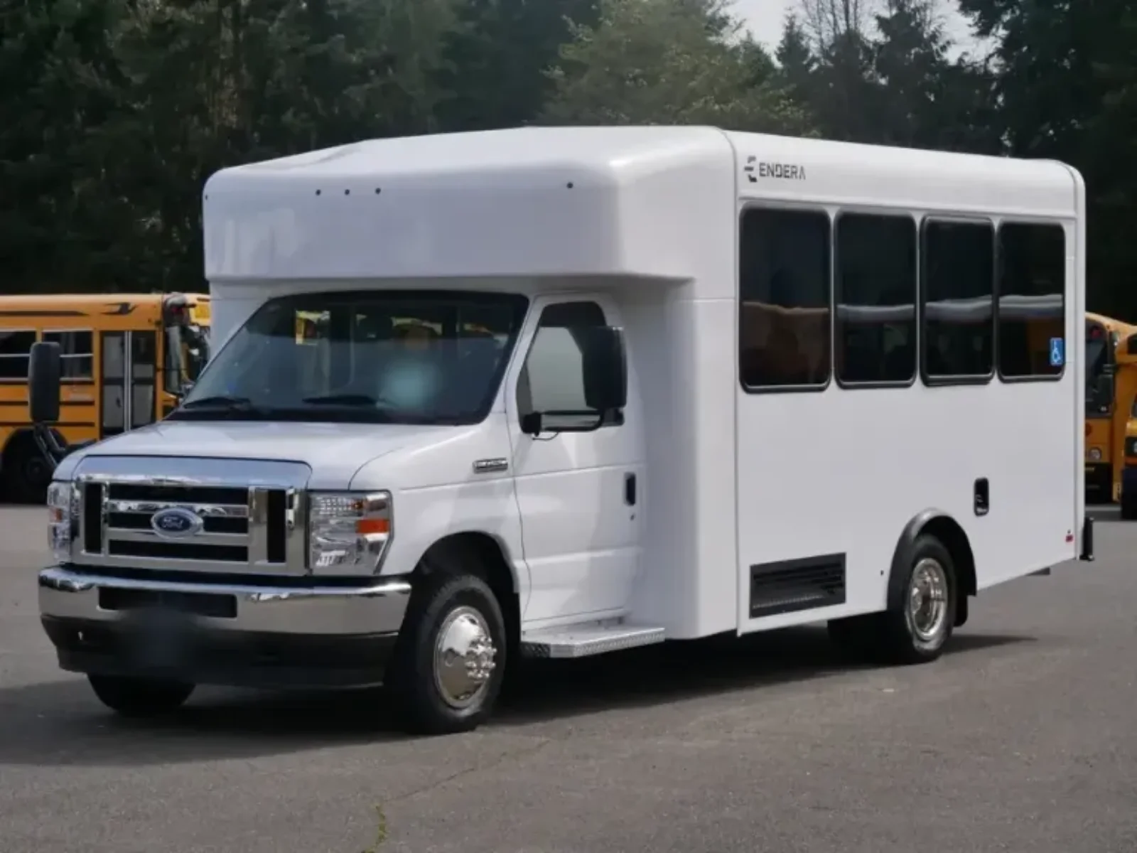 Endera Shuttle Transit Bus Wheelchair Retractor