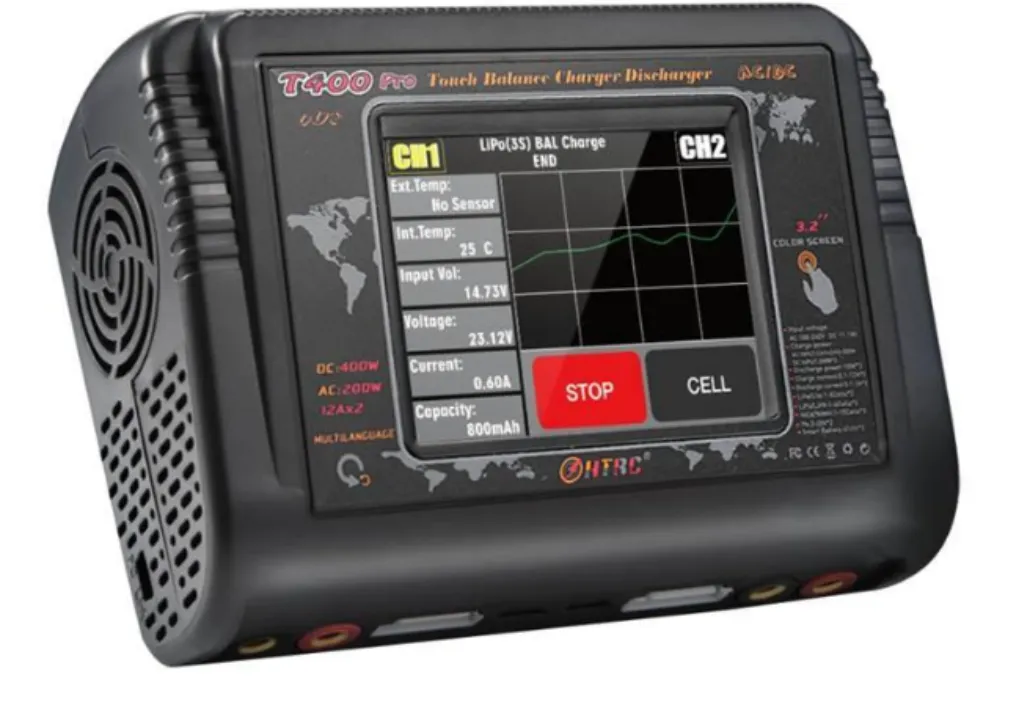 HTRC and Haisito T400 Battery Chargers