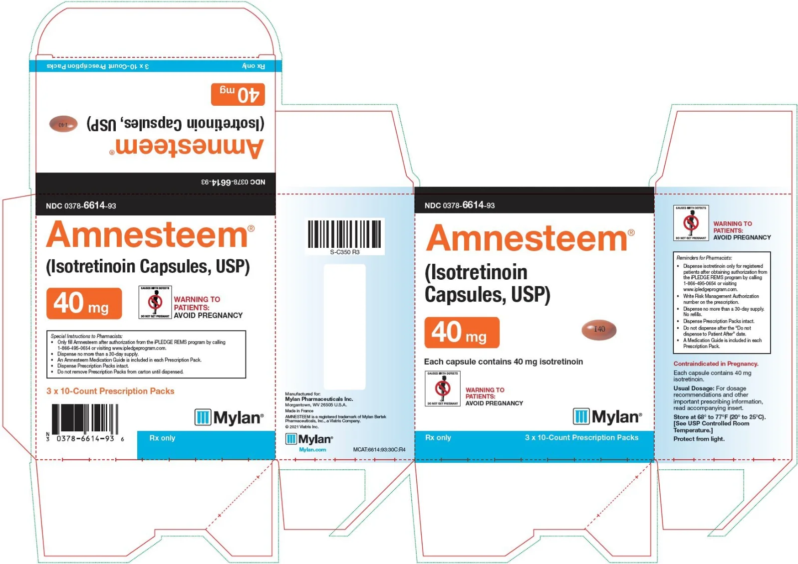 Amnesteem Isotretinoin Capsules 40 mg