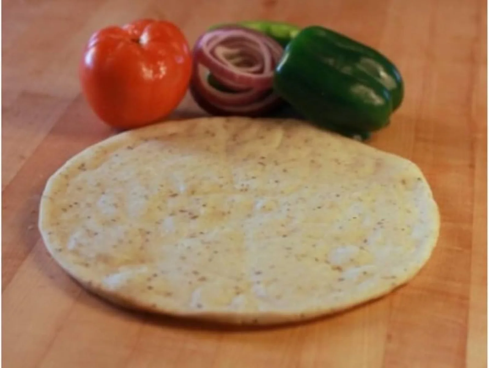 Gluten Free Seasoned Vegan Pizza Crust
