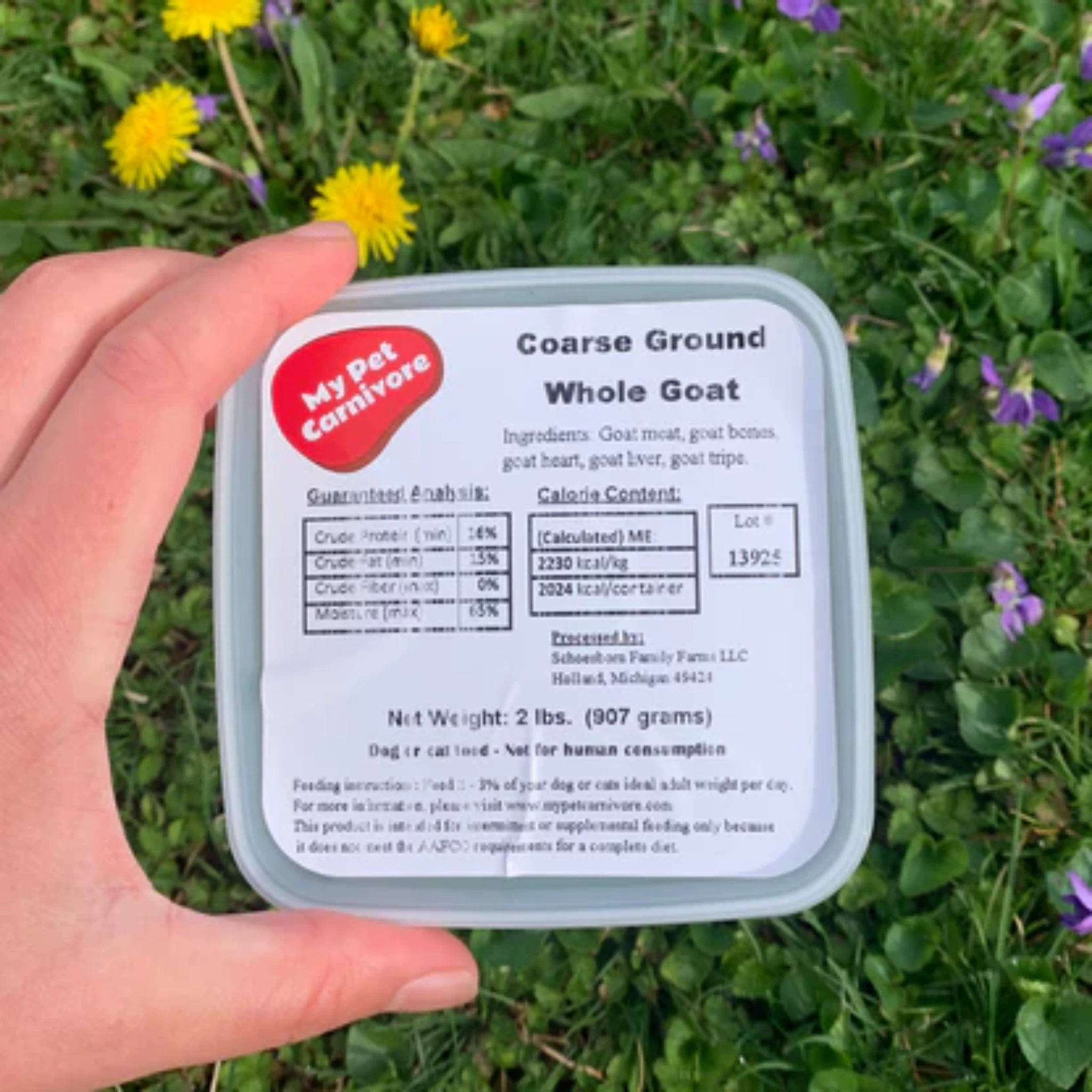 My Pet Carnivore Coarse Ground Whole Goat