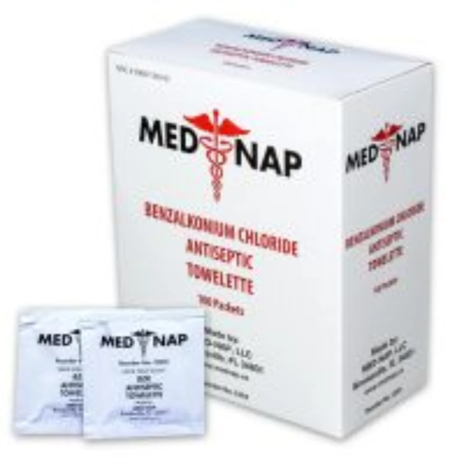 Med Nap BZK Antiseptic Towelettes