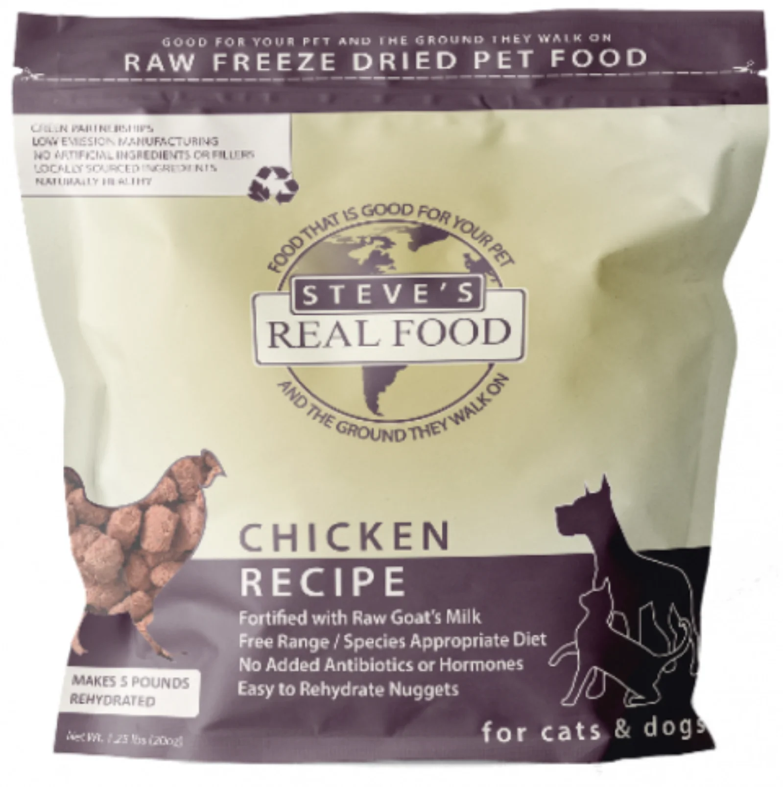 Steve's Real Food Chicken Recipe Freeze Dried