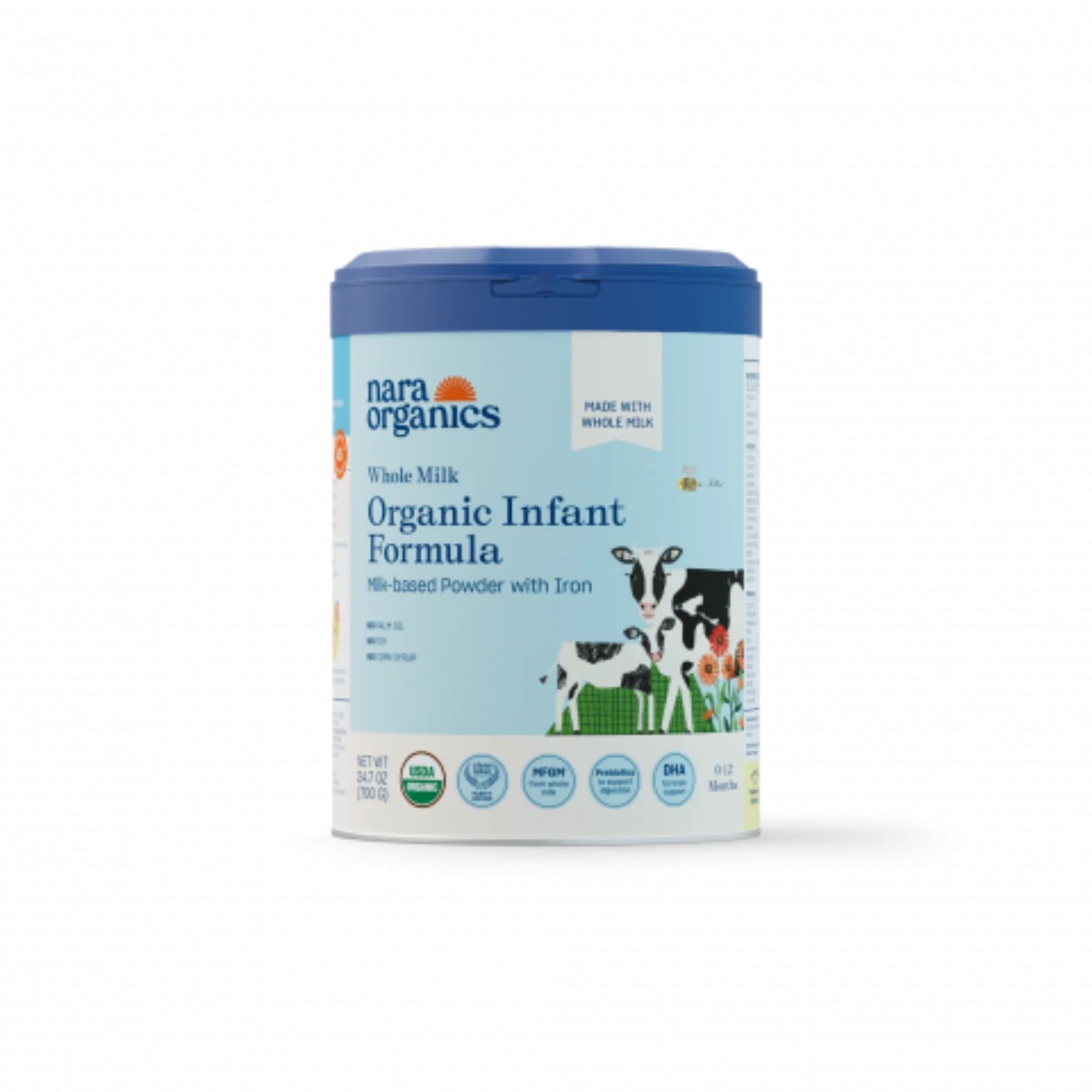 Nara Organics Whole Milk Organic Infant Formula