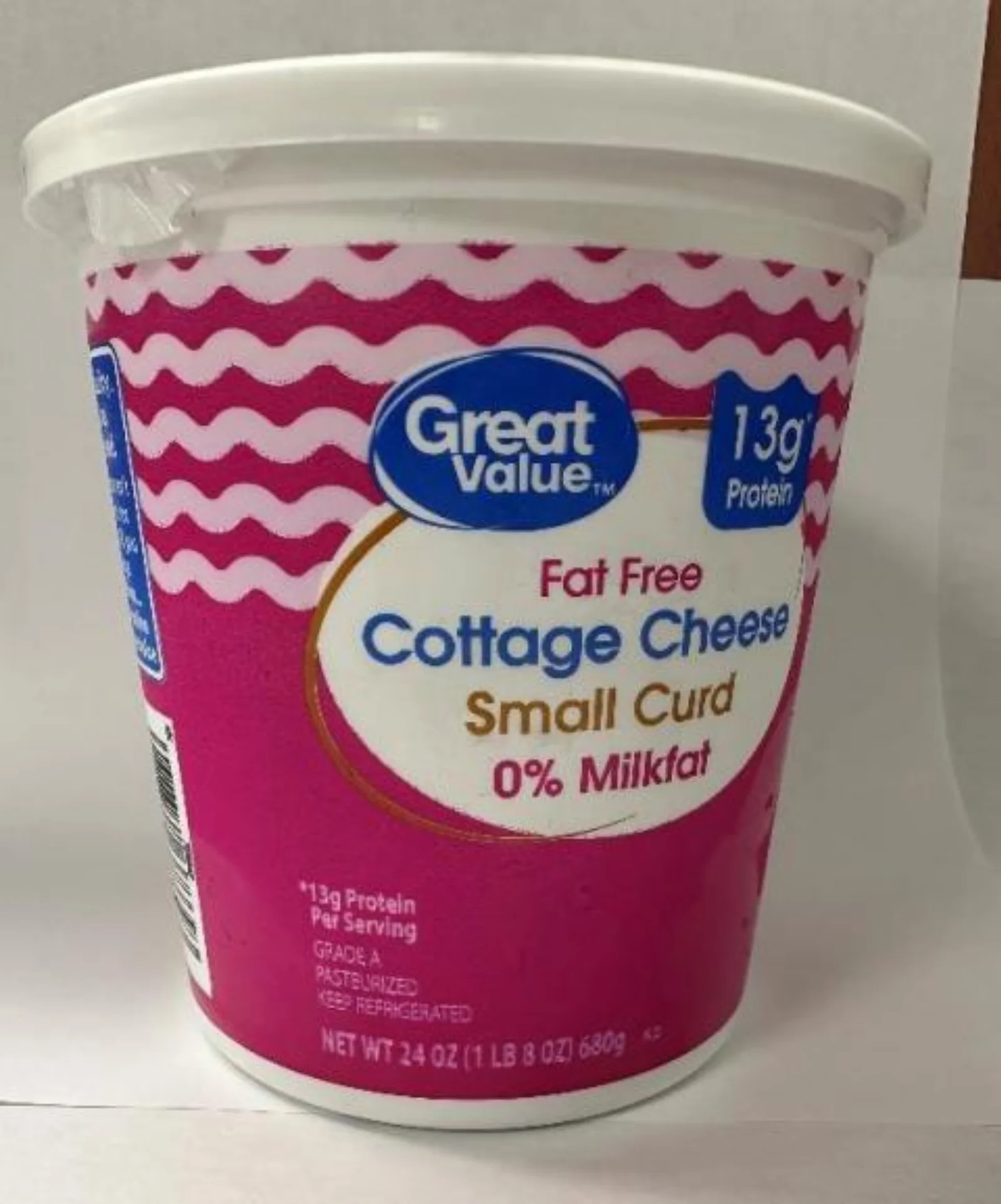 Great Value Fat Free Cottage Cheese
