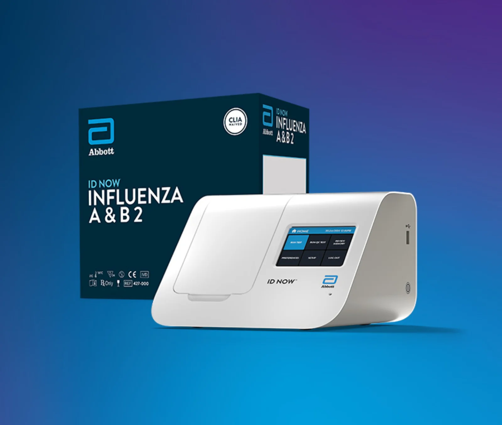 ID NOW Influenza A & B 2 Test Kit