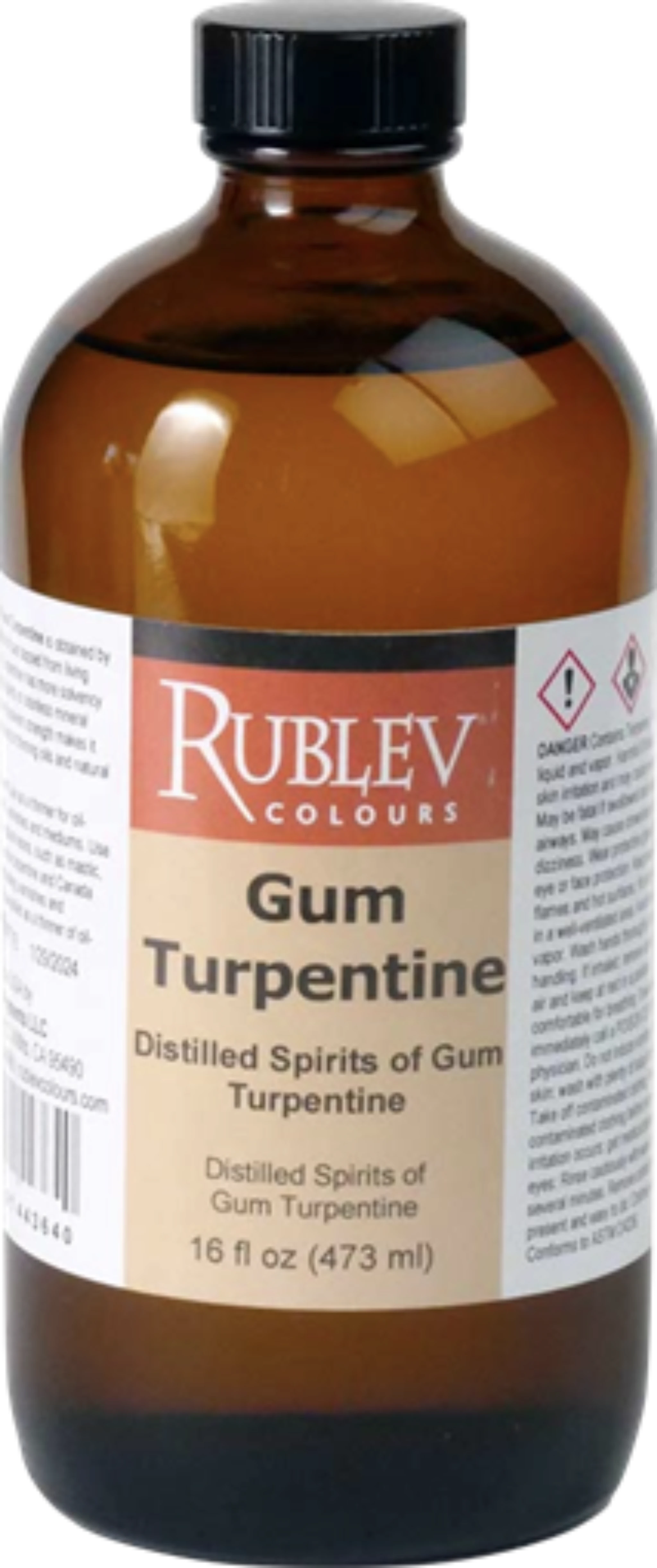 Rublev Colours Gum Turpentine and Mineral Spirits
