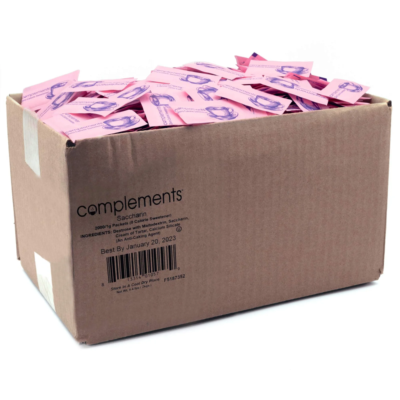 Sodexo Stars Saccharin Pink Packets