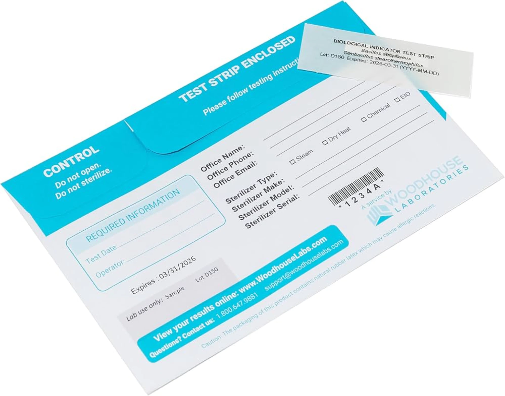 SporeTraq Mail-In Spore Testing Service