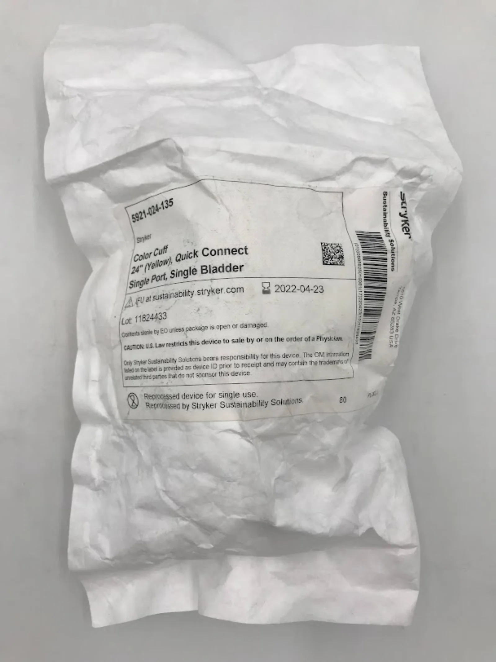 Stryker Sustainability Solution Tourniquet Cuffs