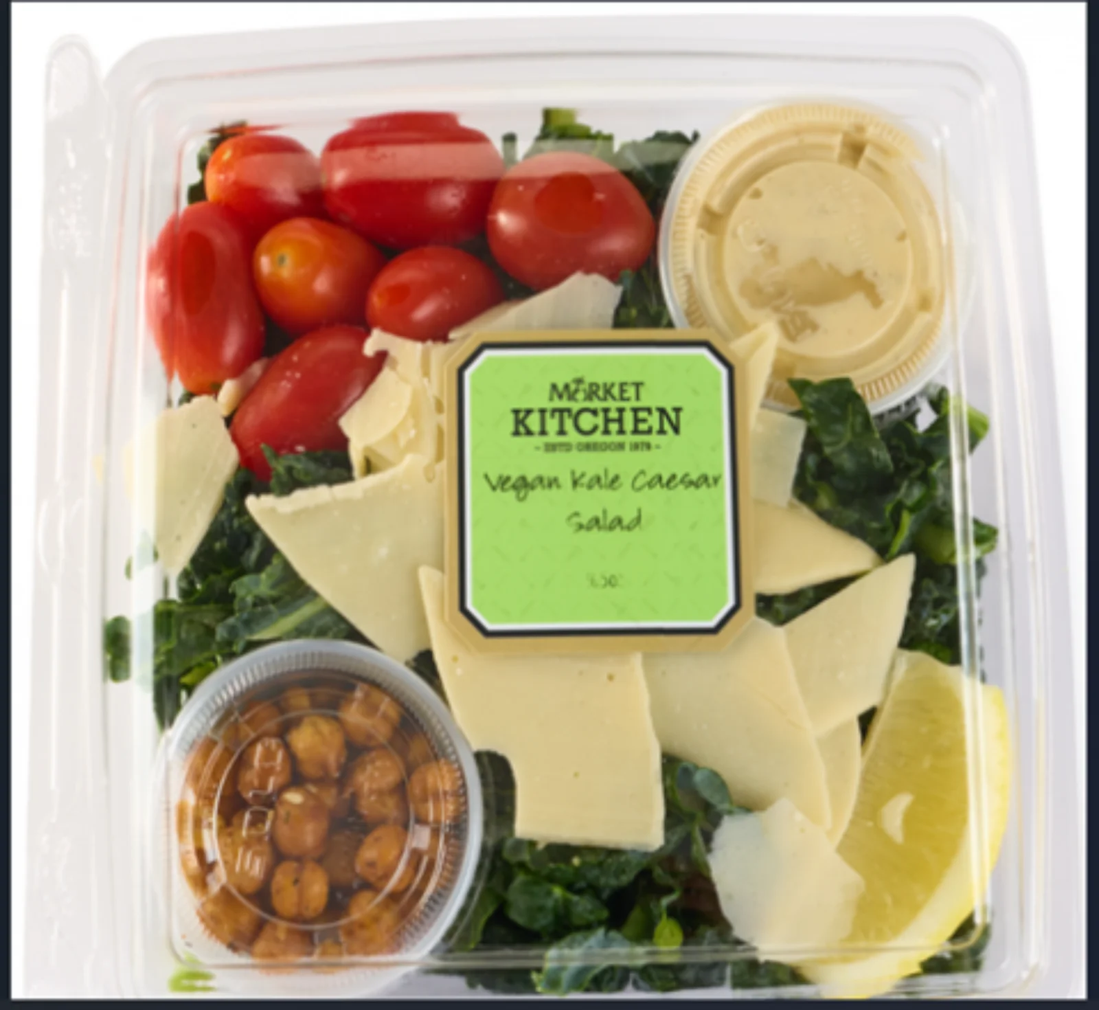 Market of Choice Vegan Kale Caesar Salad