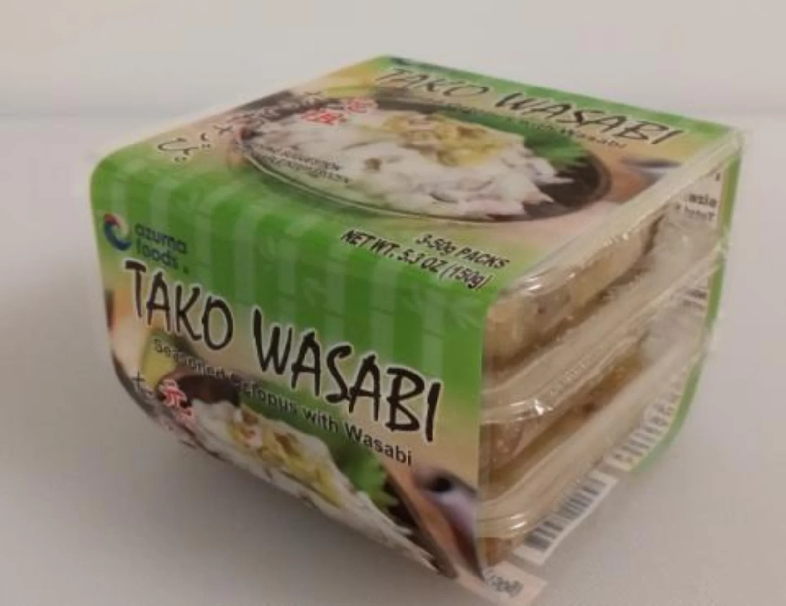 Azuma Foods Tako Wasabi Seasoned Octopus