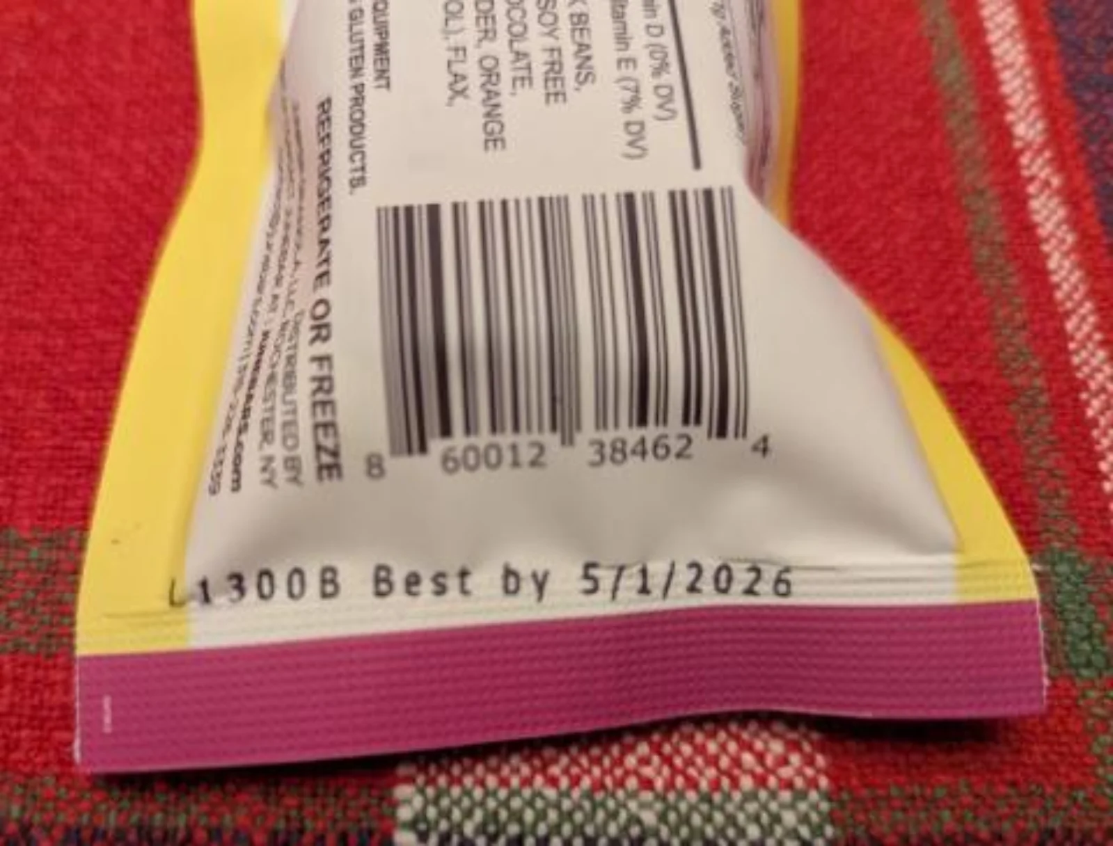 Junebar Chocolate Cherry Snack Bar