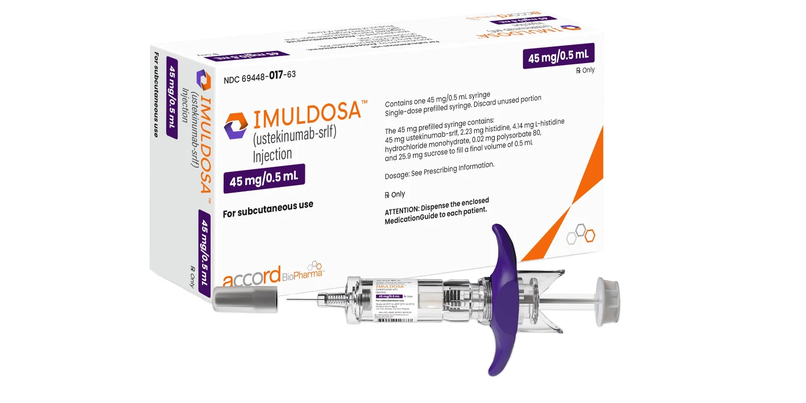 Imuldosa (ustekinumab-srlf) Injection