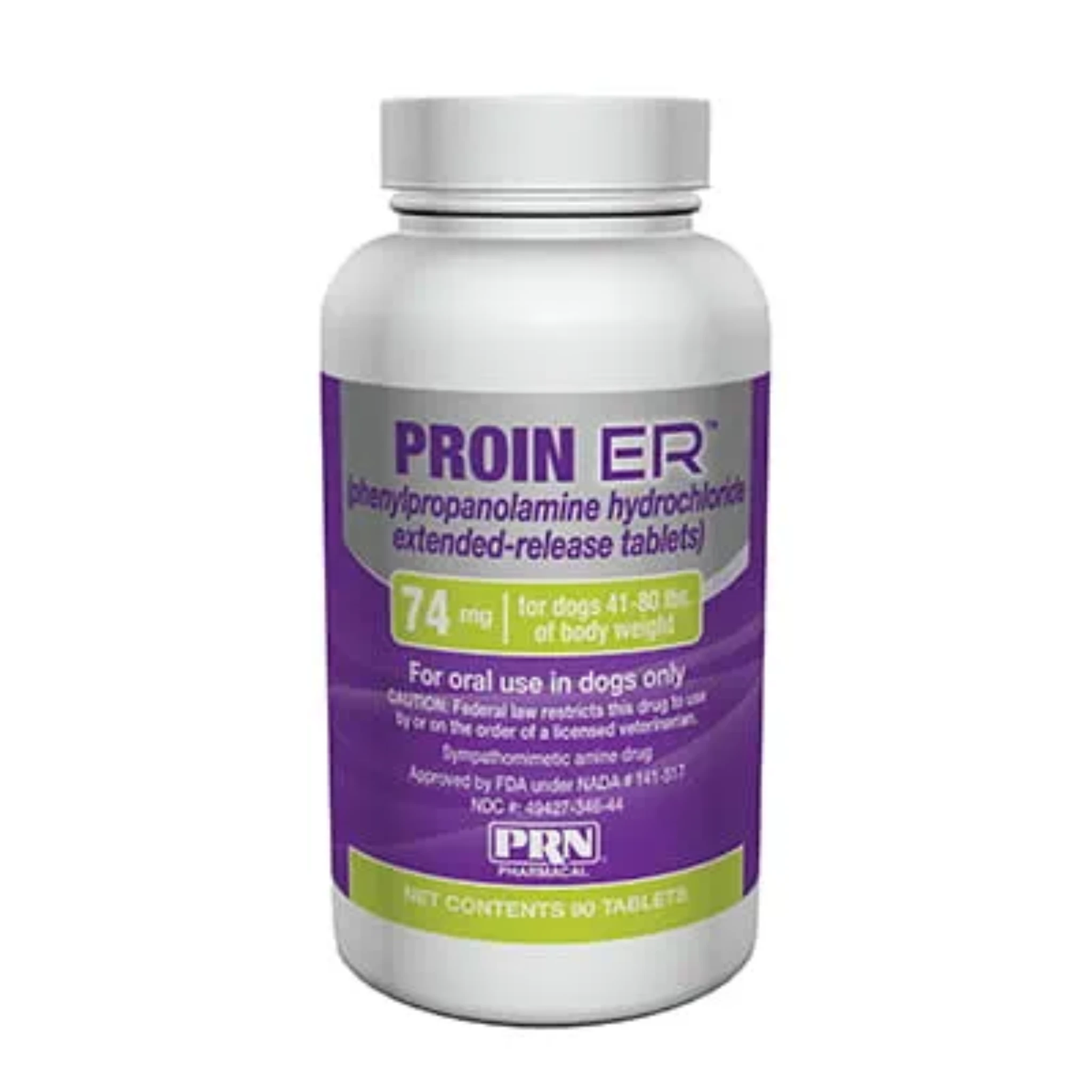 Proin ER, Phenylpropanolamine Hydrochloride Extended-Release Tablets