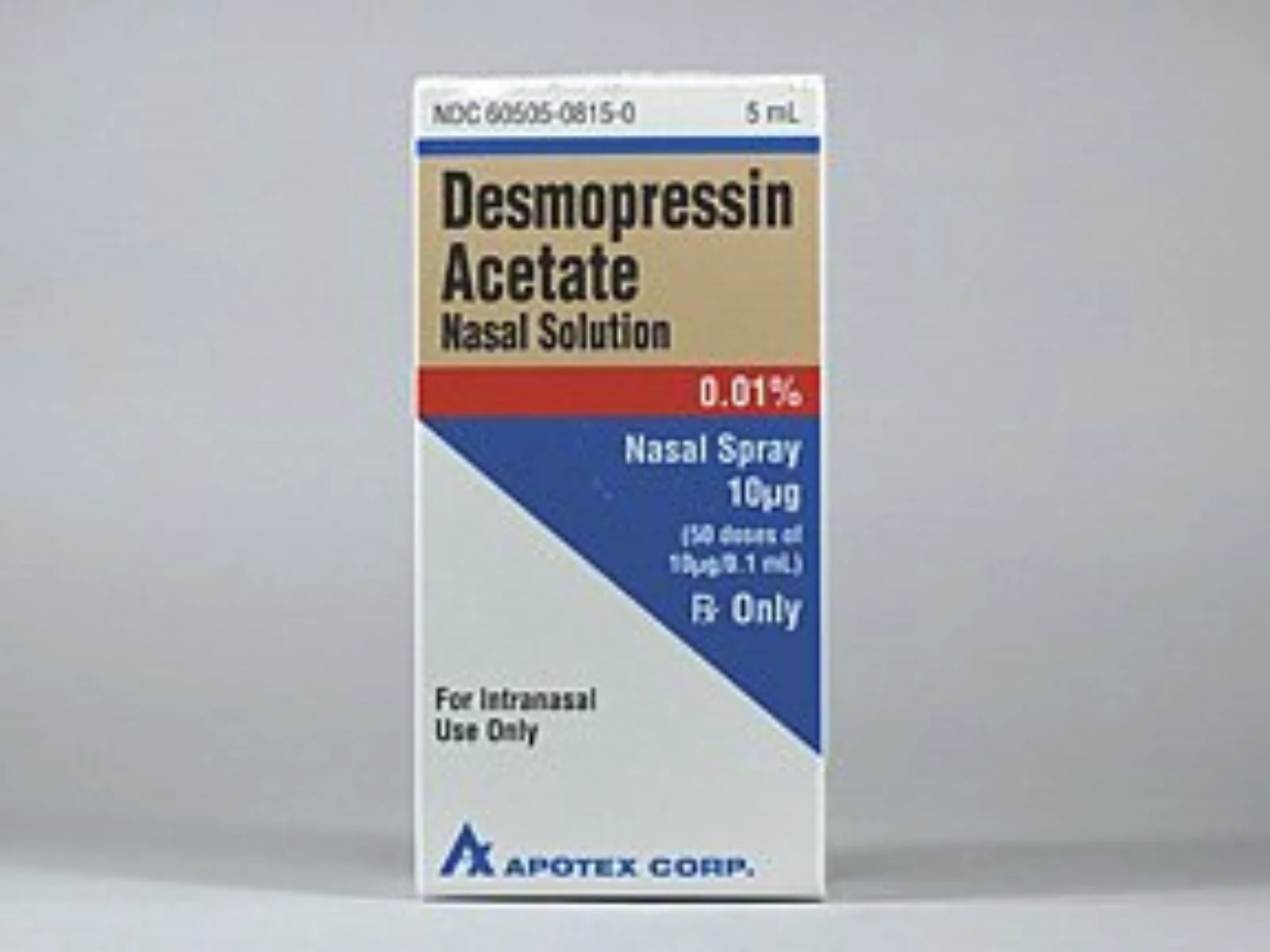 Desmopressin Nasal Spray, USP 10 mcg/0.1 mL
