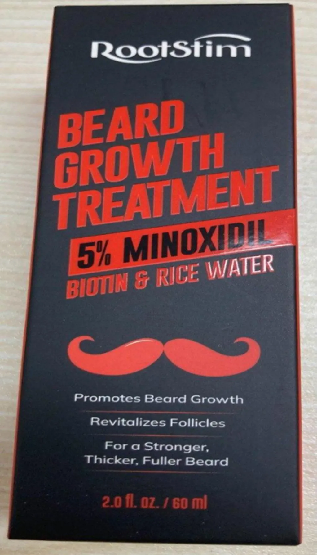 RootStim Beard Growth Serum Spray Bottles