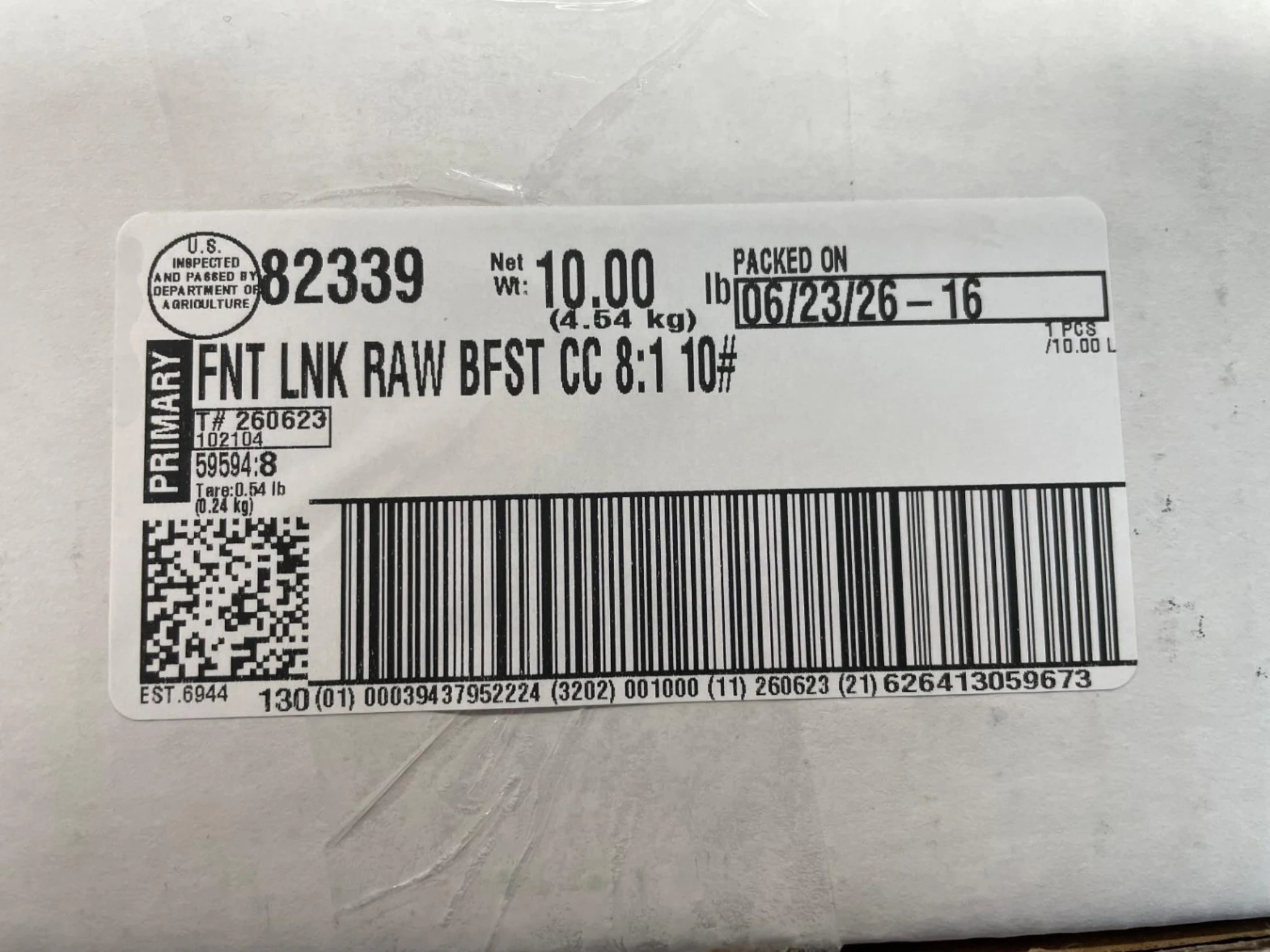 Label photo