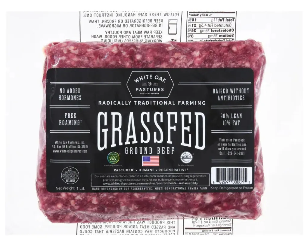 White Oak Pastures Grassfed Ground Beef