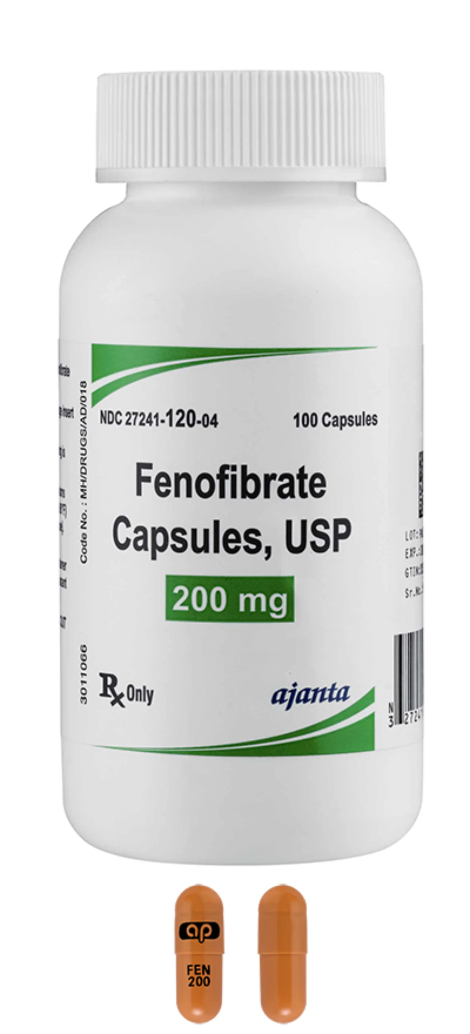 Fenofibrate Capsules, USP 200 mg