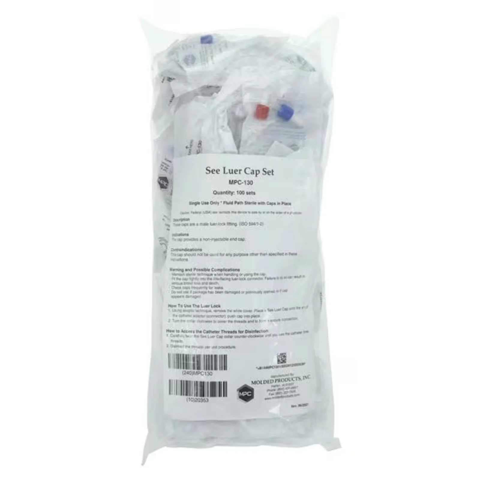 See Luer Cap Set MPC-130