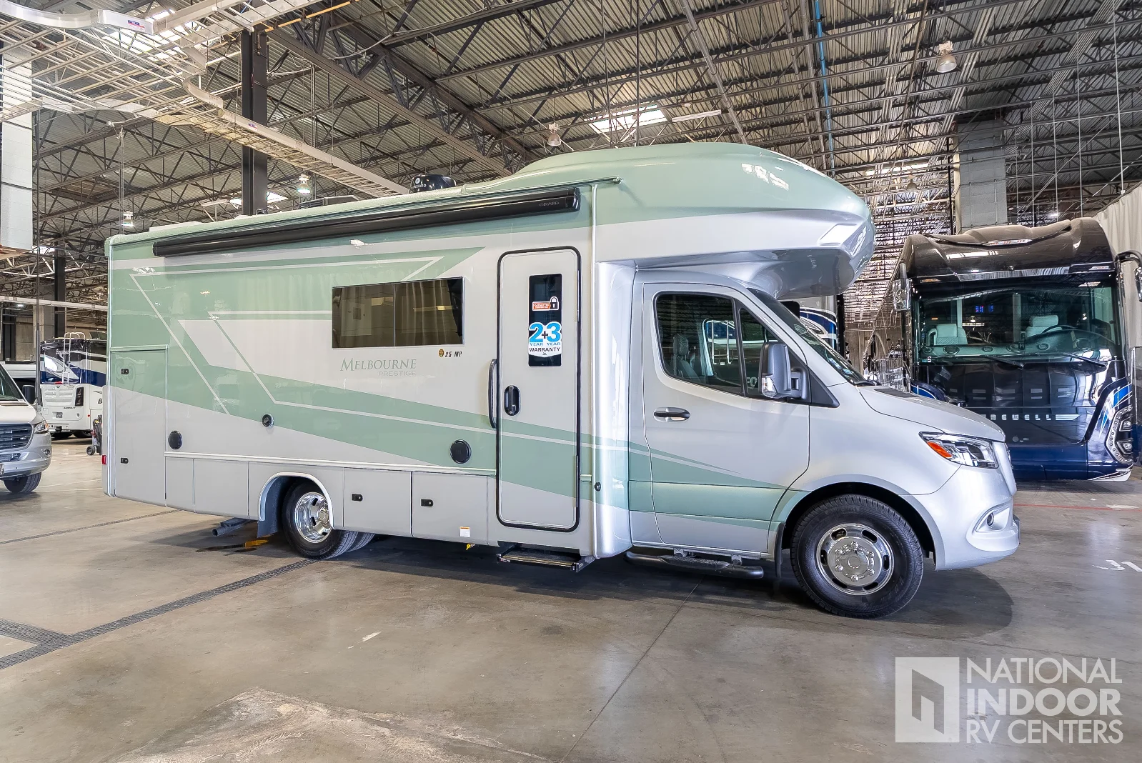Entegra Qwest and Jayco Melbourne Prestige RVs