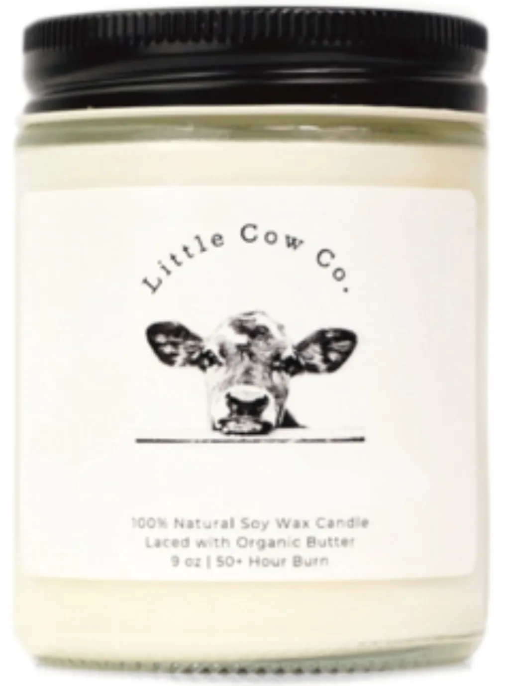 Little Cow Co. Soy Wax Candles in Glass Jars