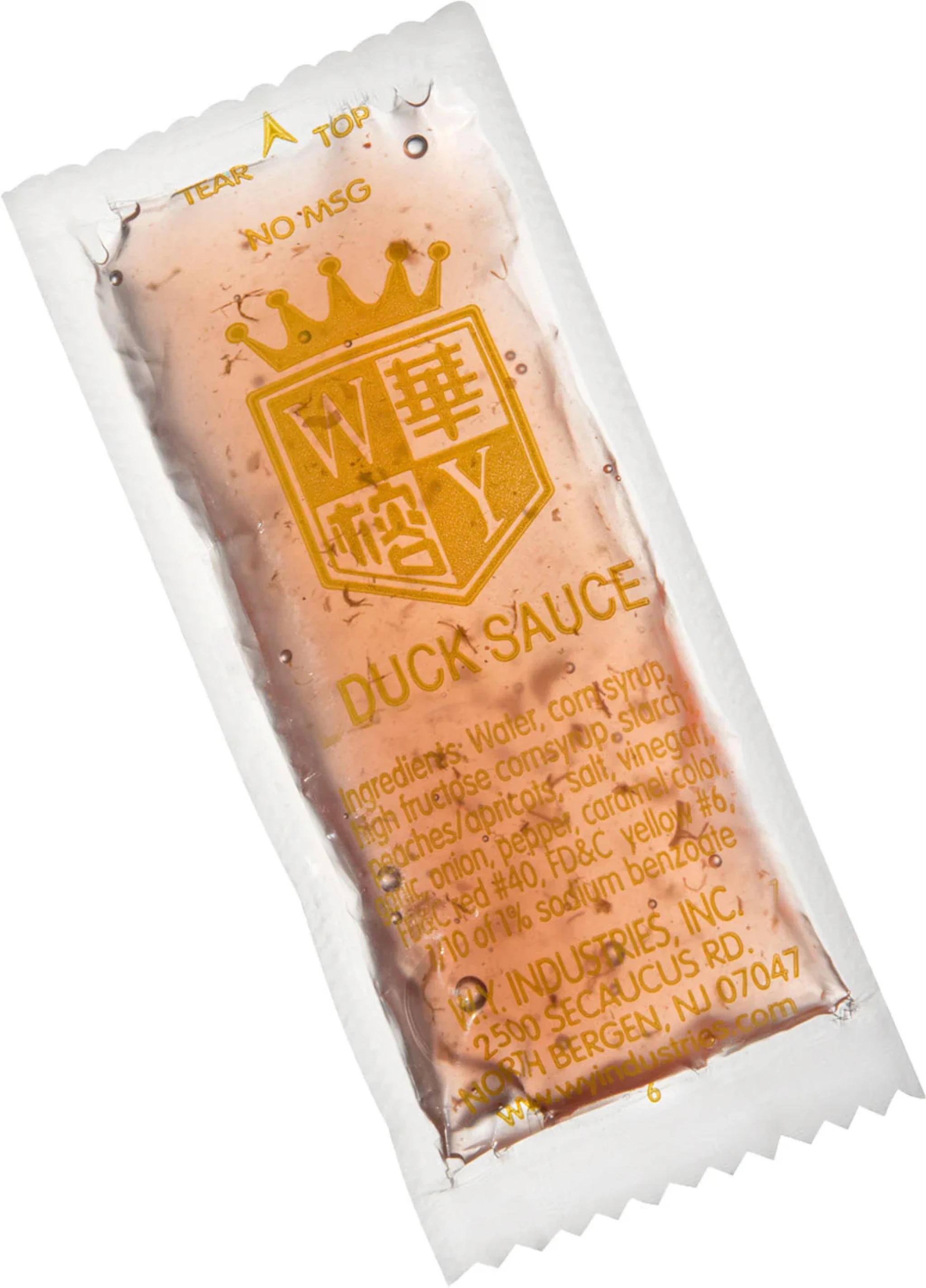 WY Duck Sauce Packets