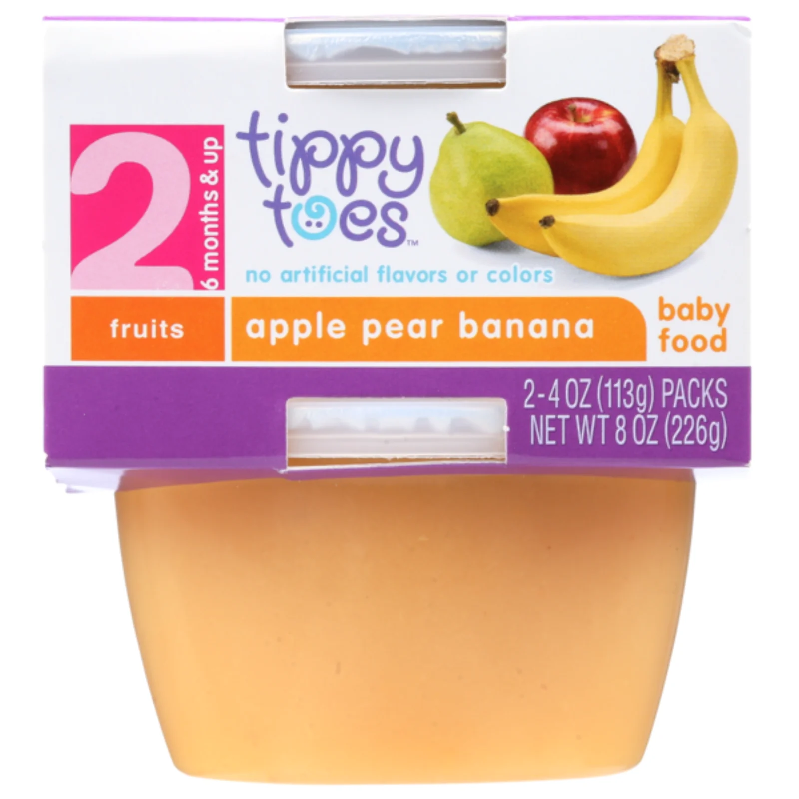 Tippy Toes Apple Pear Banana Baby Food