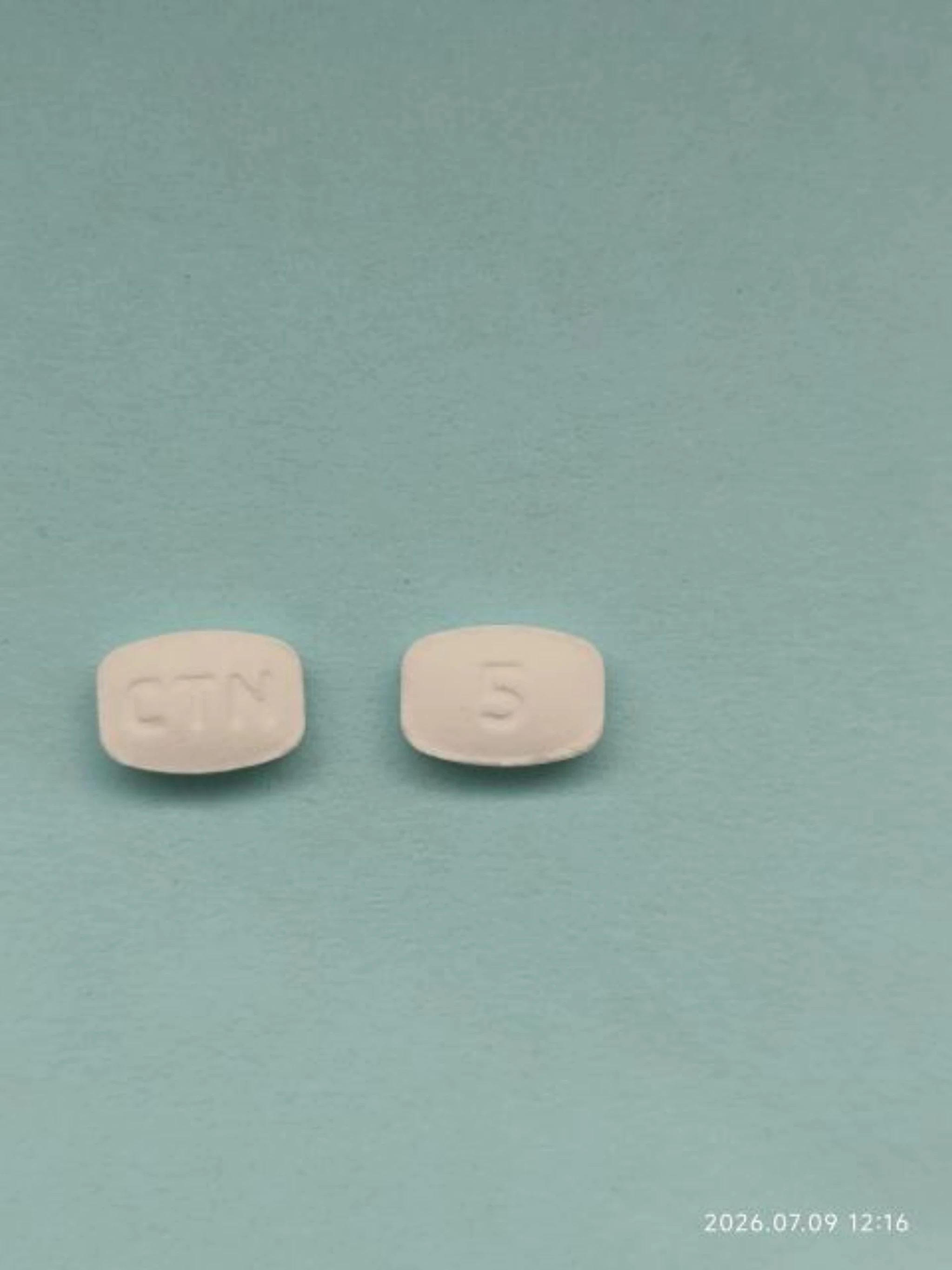 Cetirizine Hydrochloride Tablets 5 mg