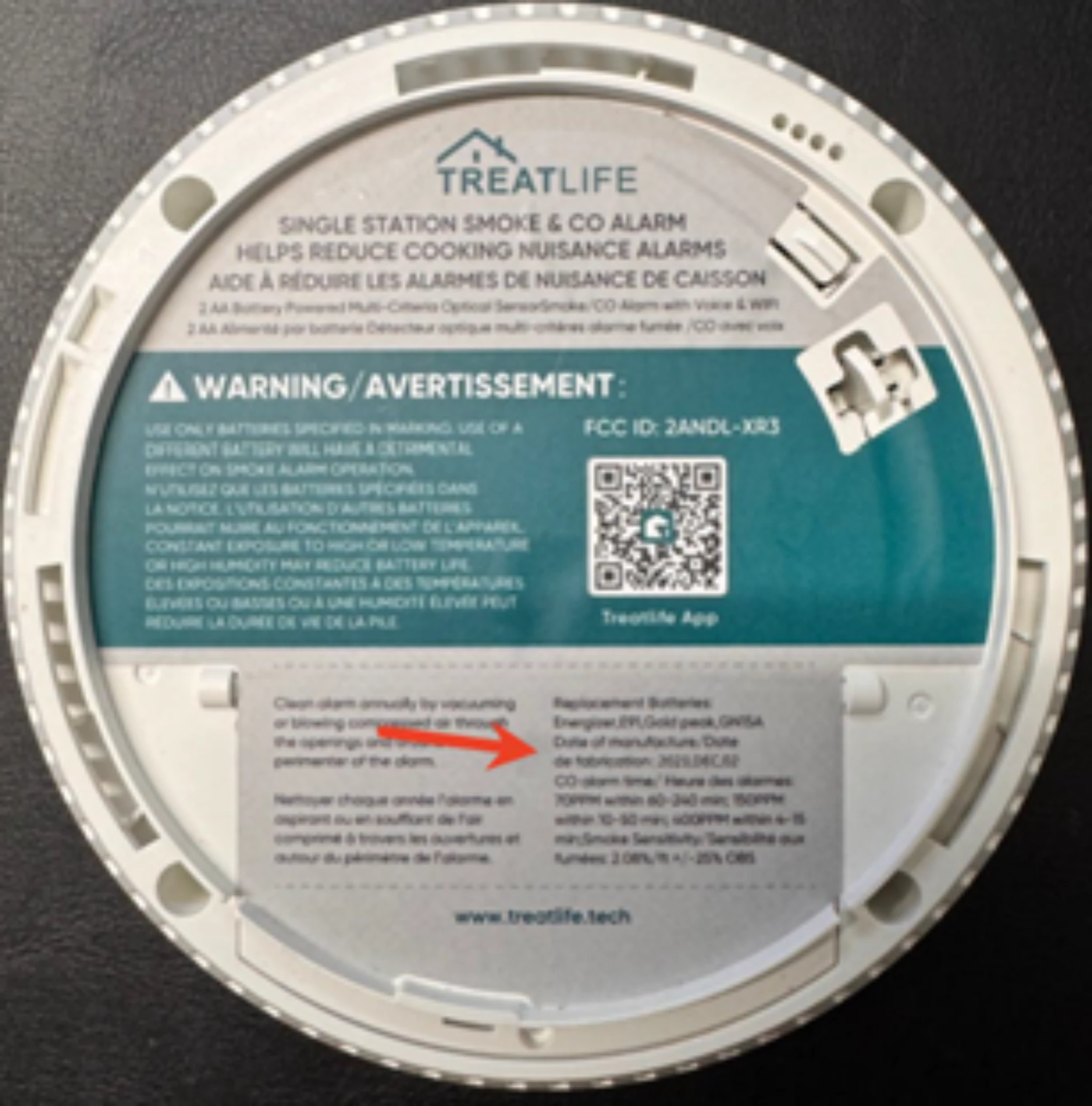 Treatlife Smoke and Carbon Monoxide Detectors