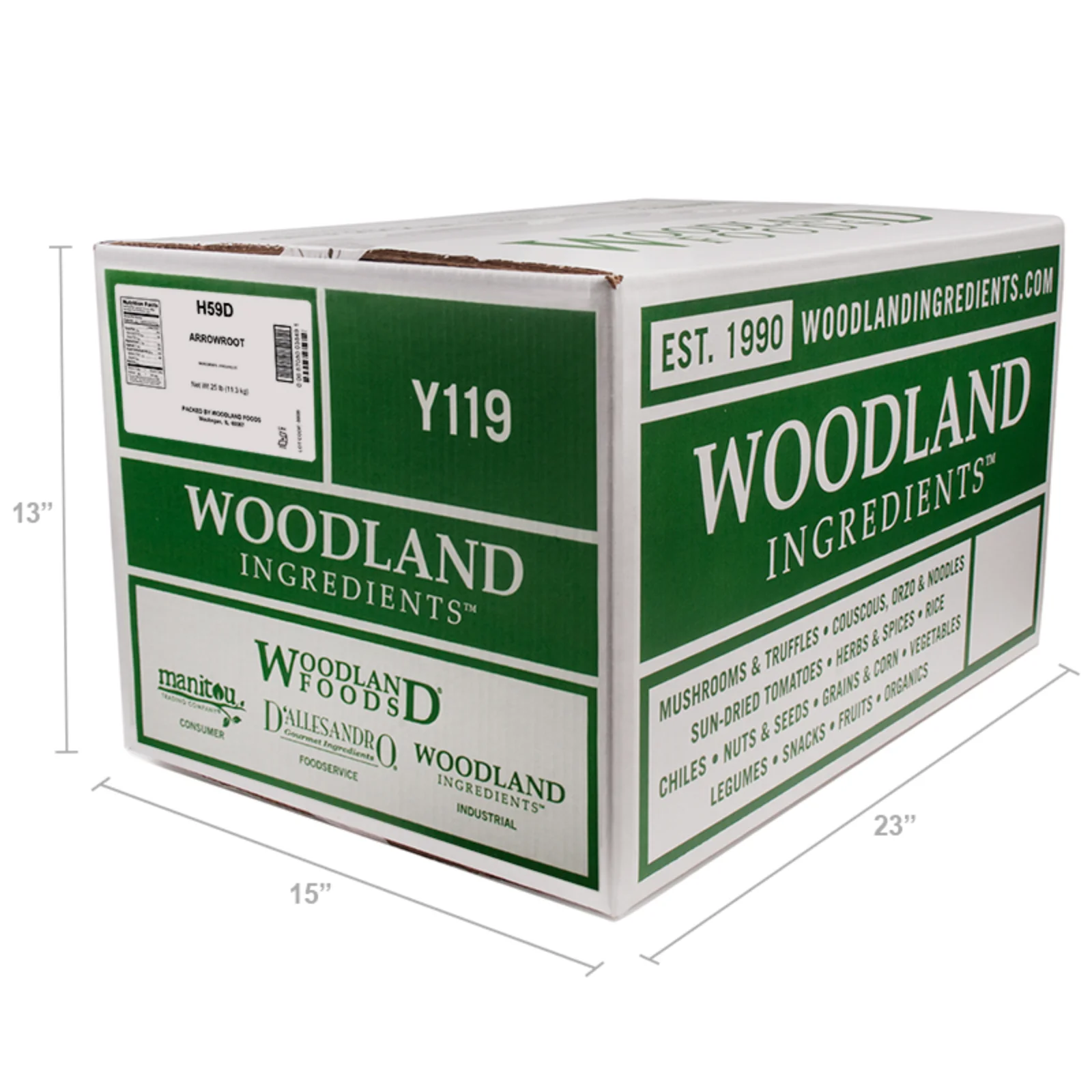Woodland Gourmet Arrowroot Flour