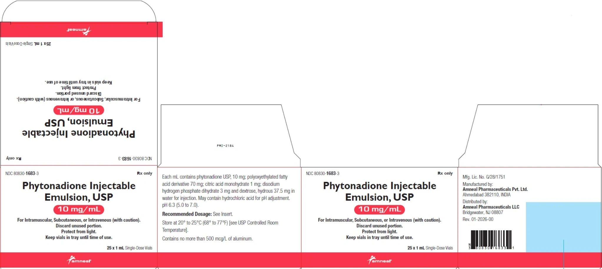 Amneal Phytonadione Injectable Emulsion