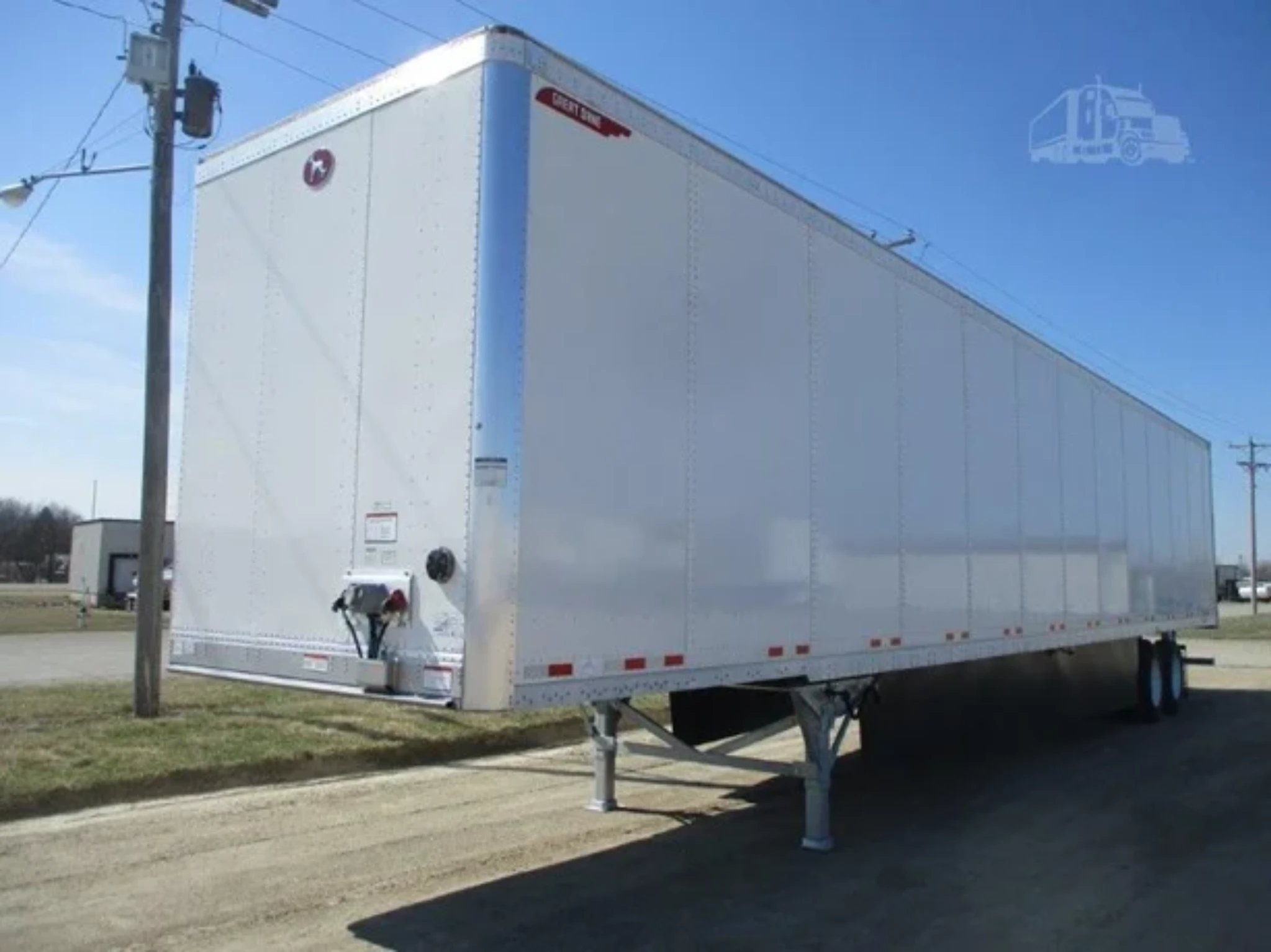 Great Dane Champion Dry Van Trailer Rear Impact Guard