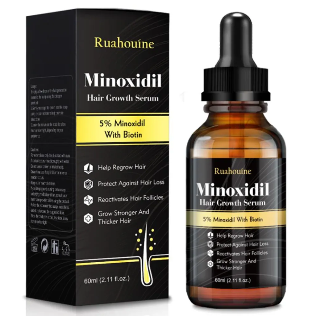 Ruahouine Hair Growth Serum Bottles