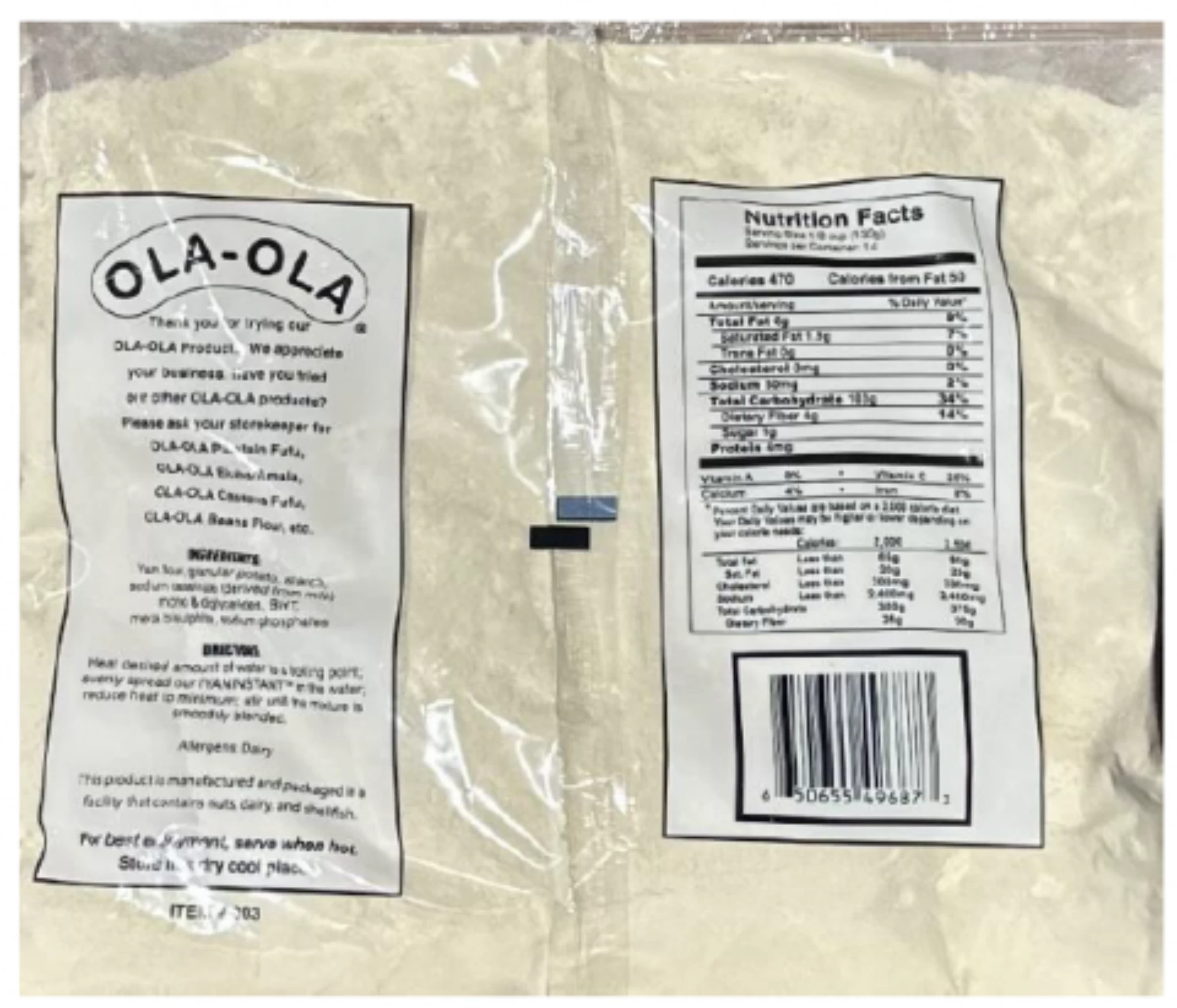 Ola-Ola Pounded Yam