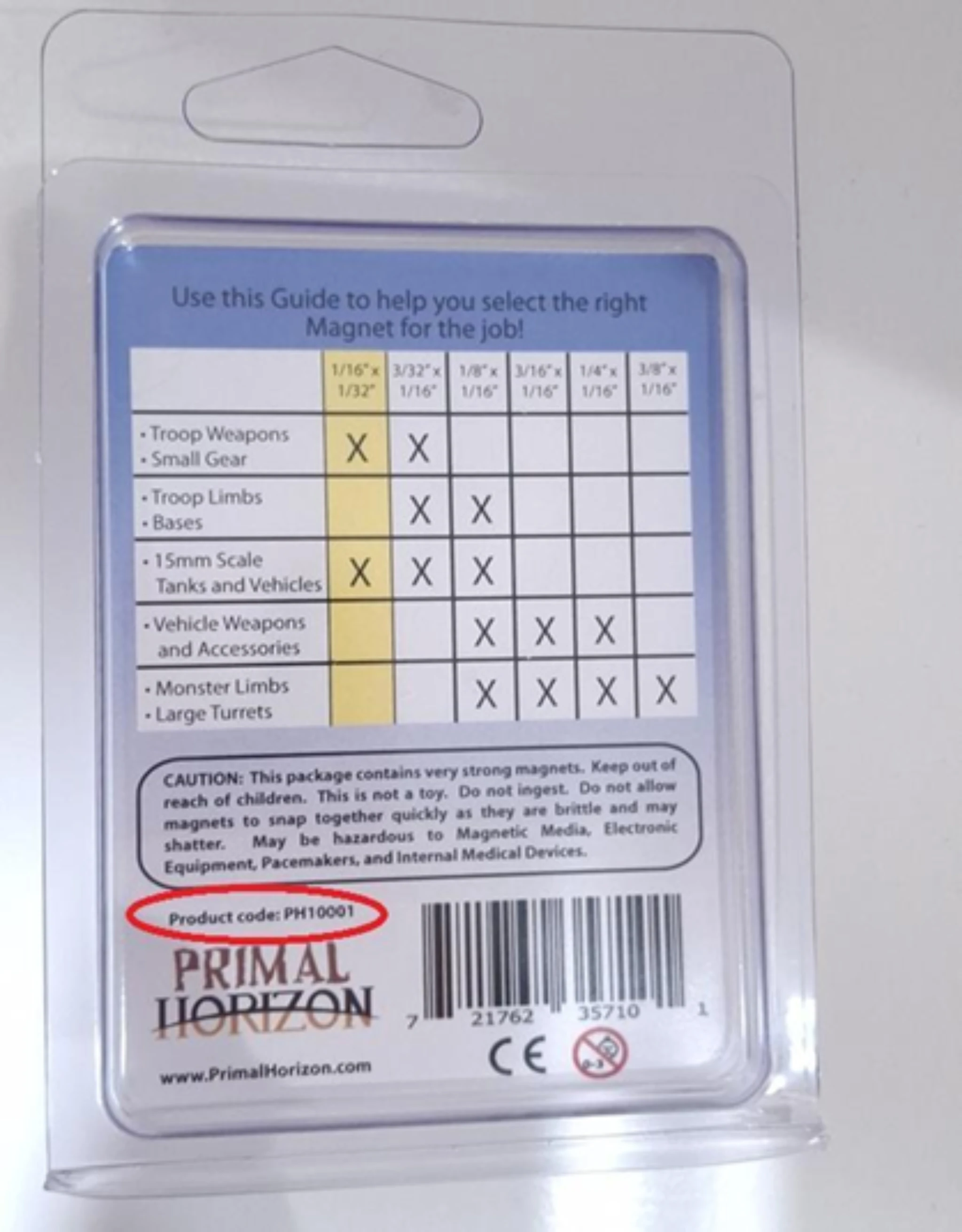 MiniWarGaming and Primal Horizon Disc Magnets