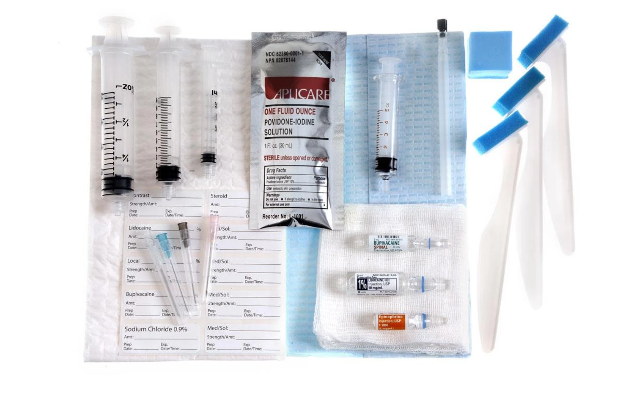 Medline Anesthesia Trays