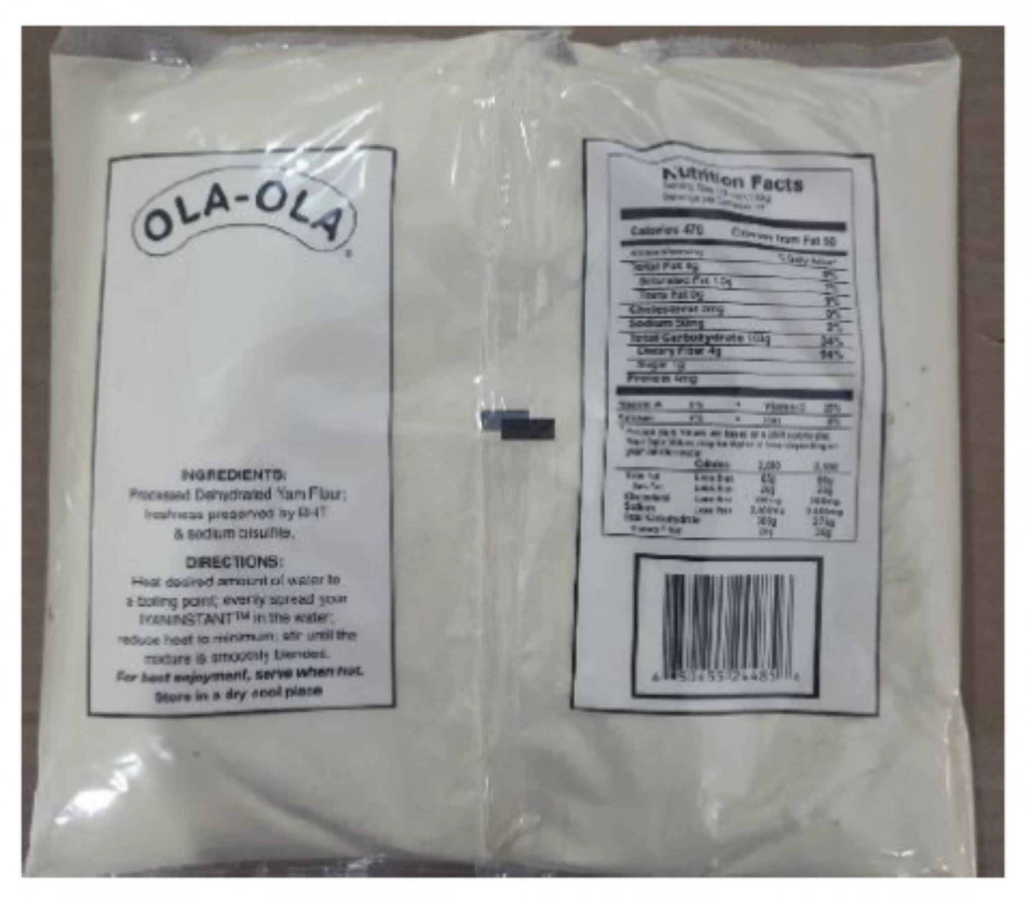 Ola-Ola Pounded Yam