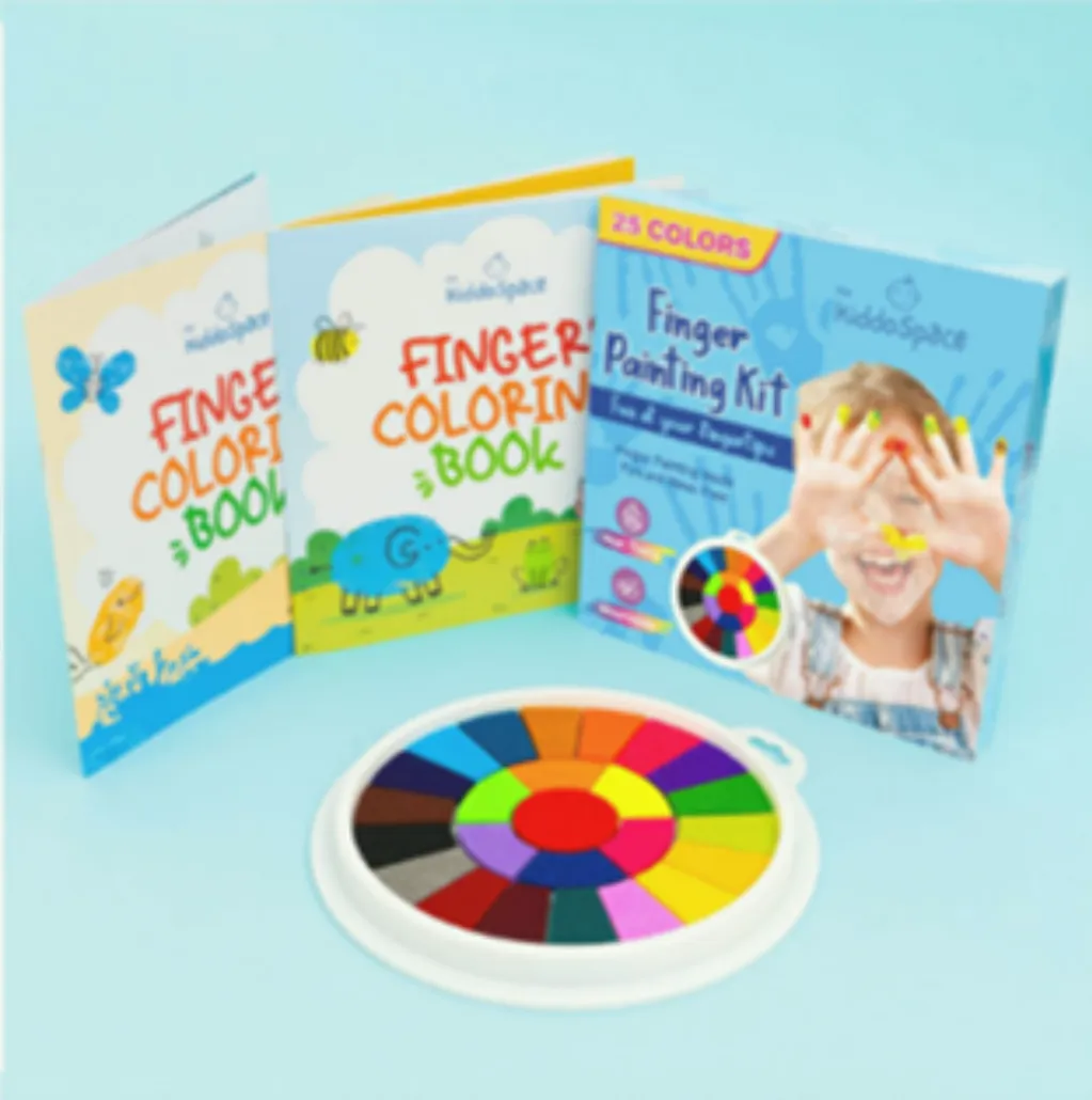TheKiddoSpace Children's Fingerpainting Kits