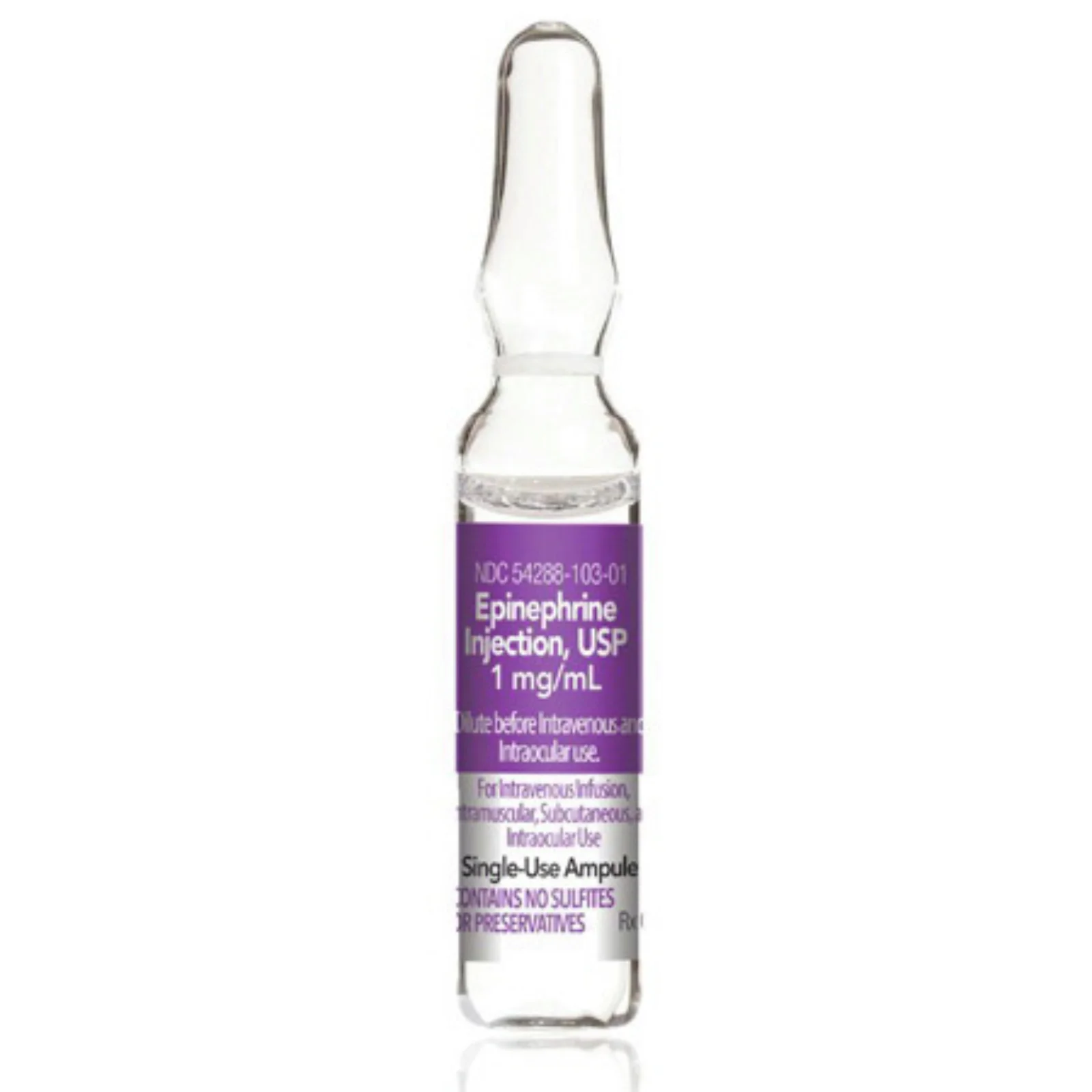 Epinephrine Injection 1mg/mL