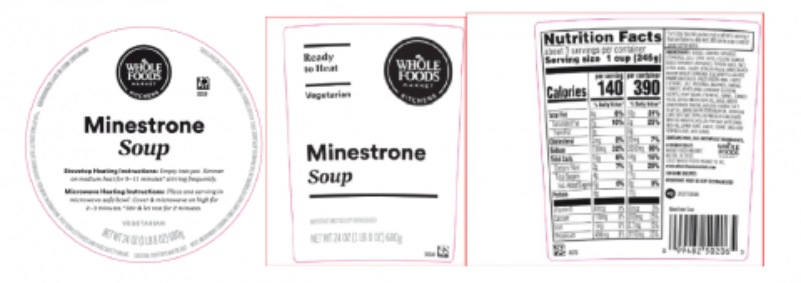 Whole Foods Market Kitchens Minestrone Soup
