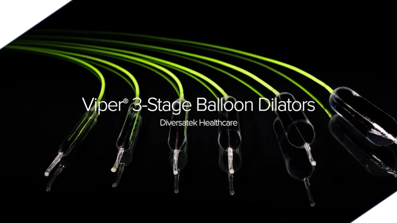 Diversatek Healthcare Viper 3-Stage Fixed Wire Balloon Dilator