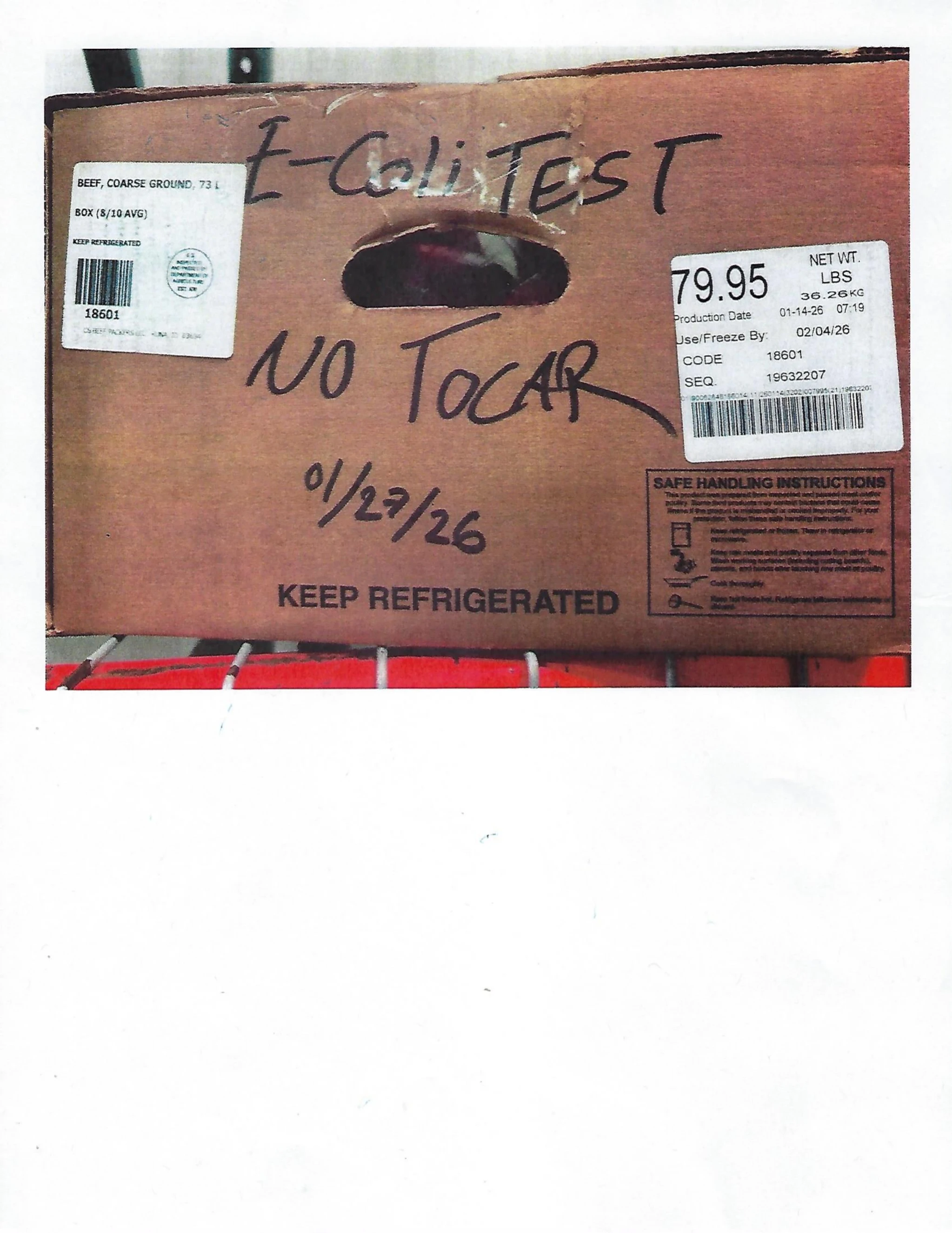 CS Beef Packers Ground Beef Products