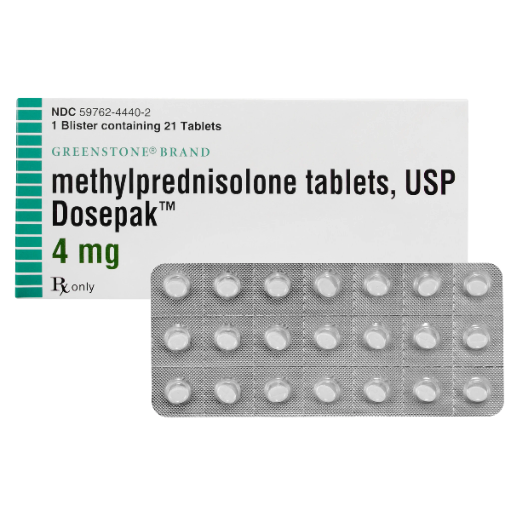 Greenstone Methylprednisolone Tablets Dosepak